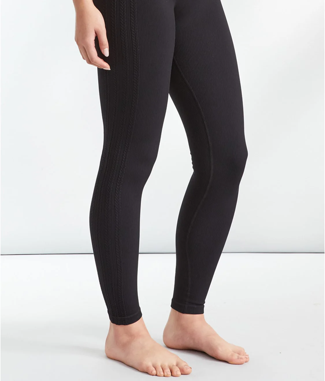 The Cable Knit Seamless Leggings - Image 3