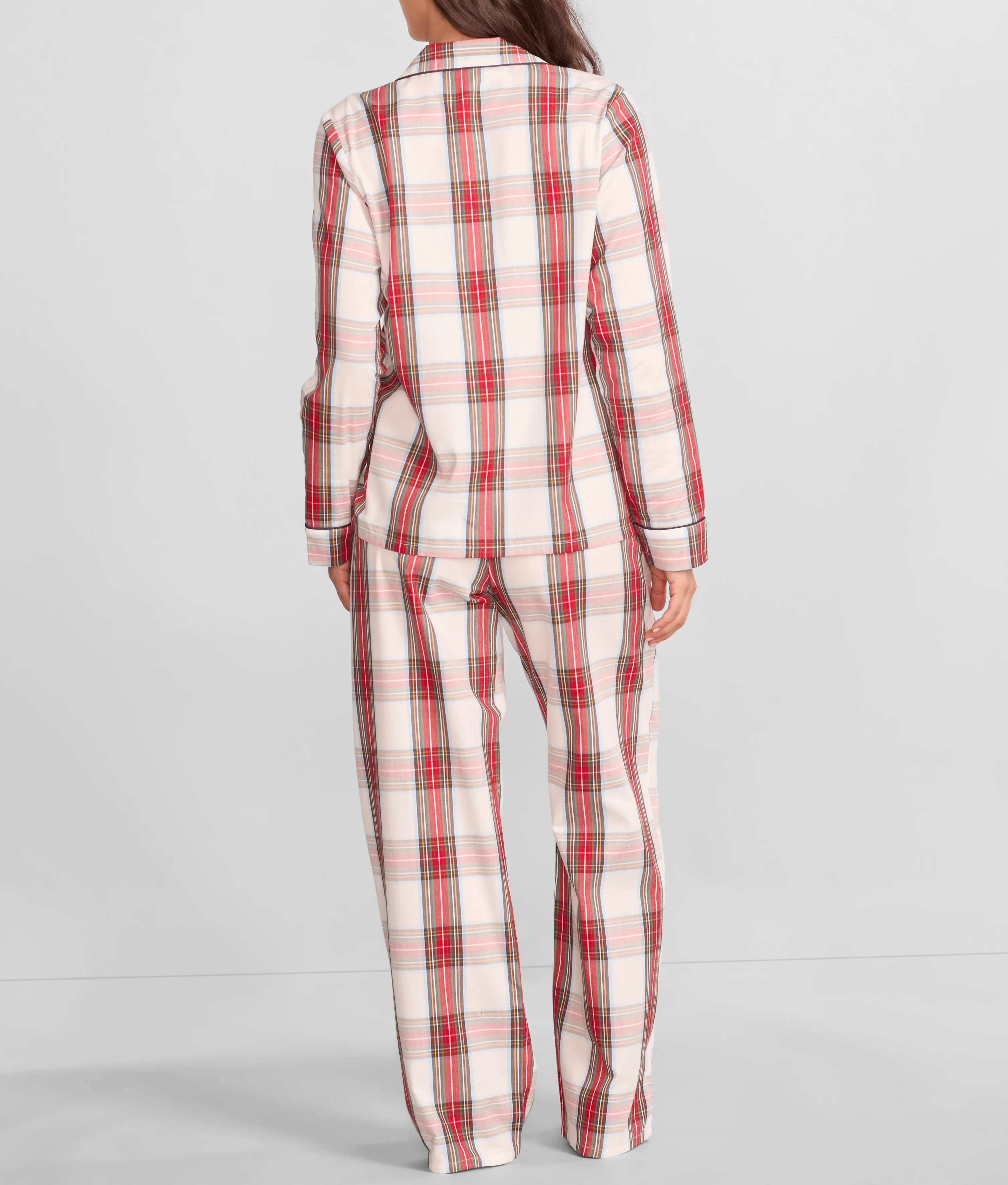The Cozy Plaid Brushed Cotton Pajama Set - Image 7