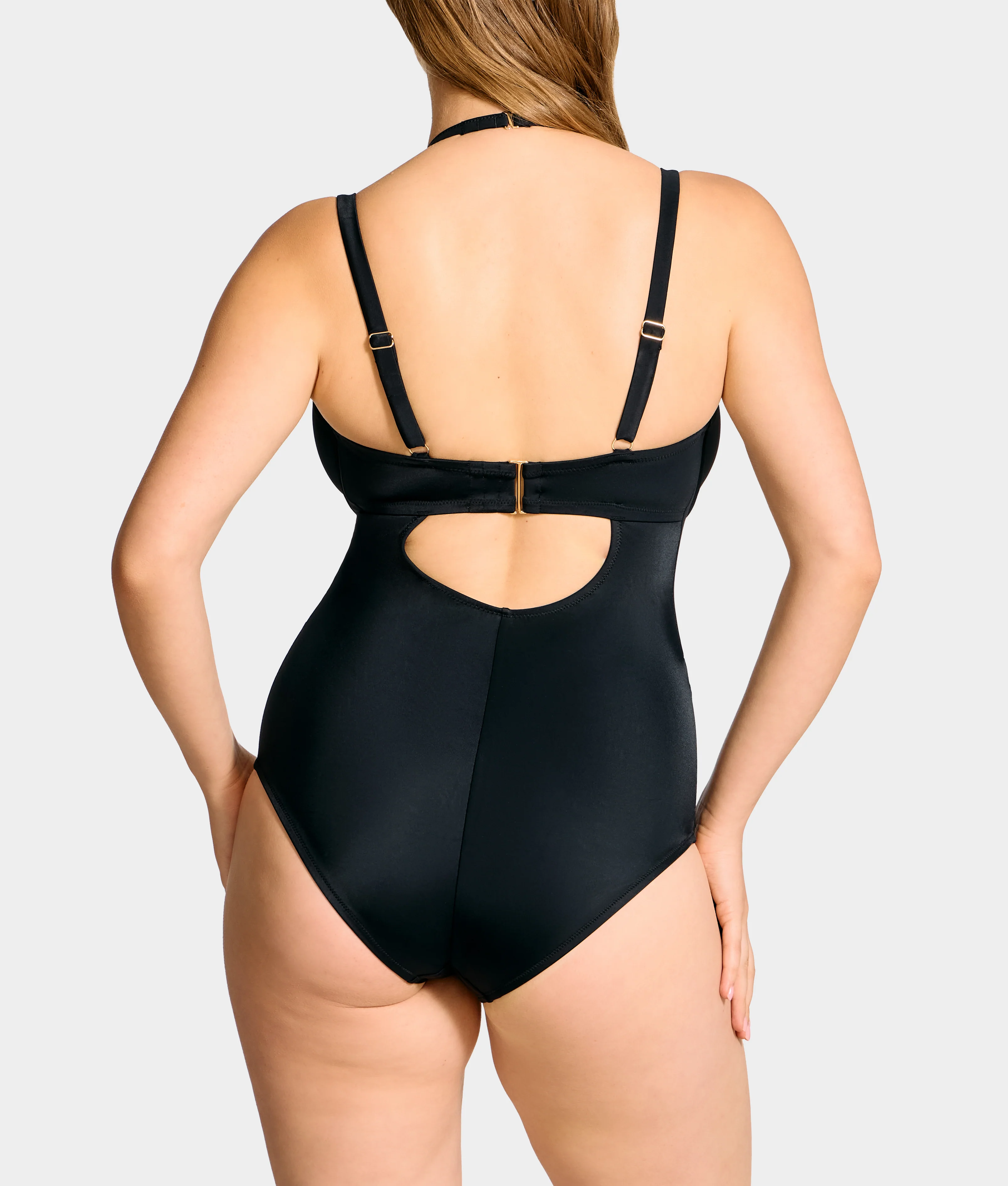 The Slimming Underwire One-Piece Swimsuit - Image 2