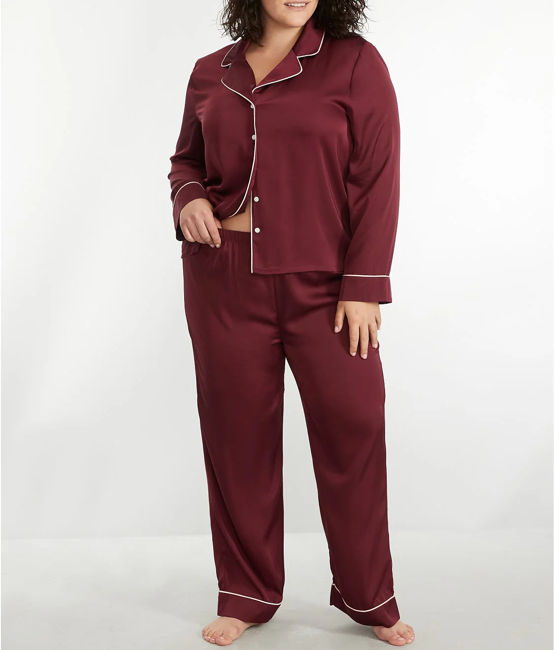 The Washed Satin Pajama Set - Image 11