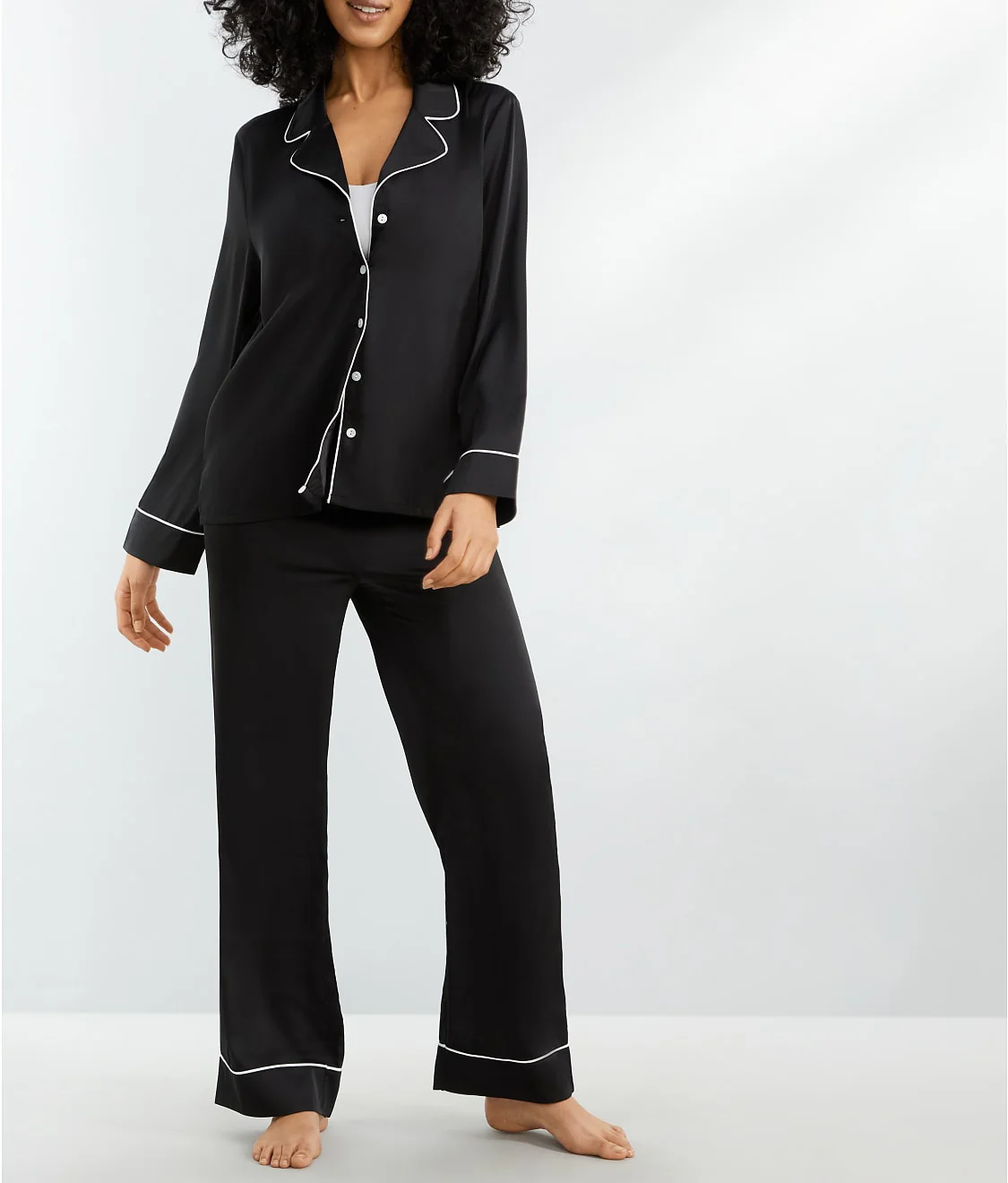 The Washed Satin Pajama Set - Image 14