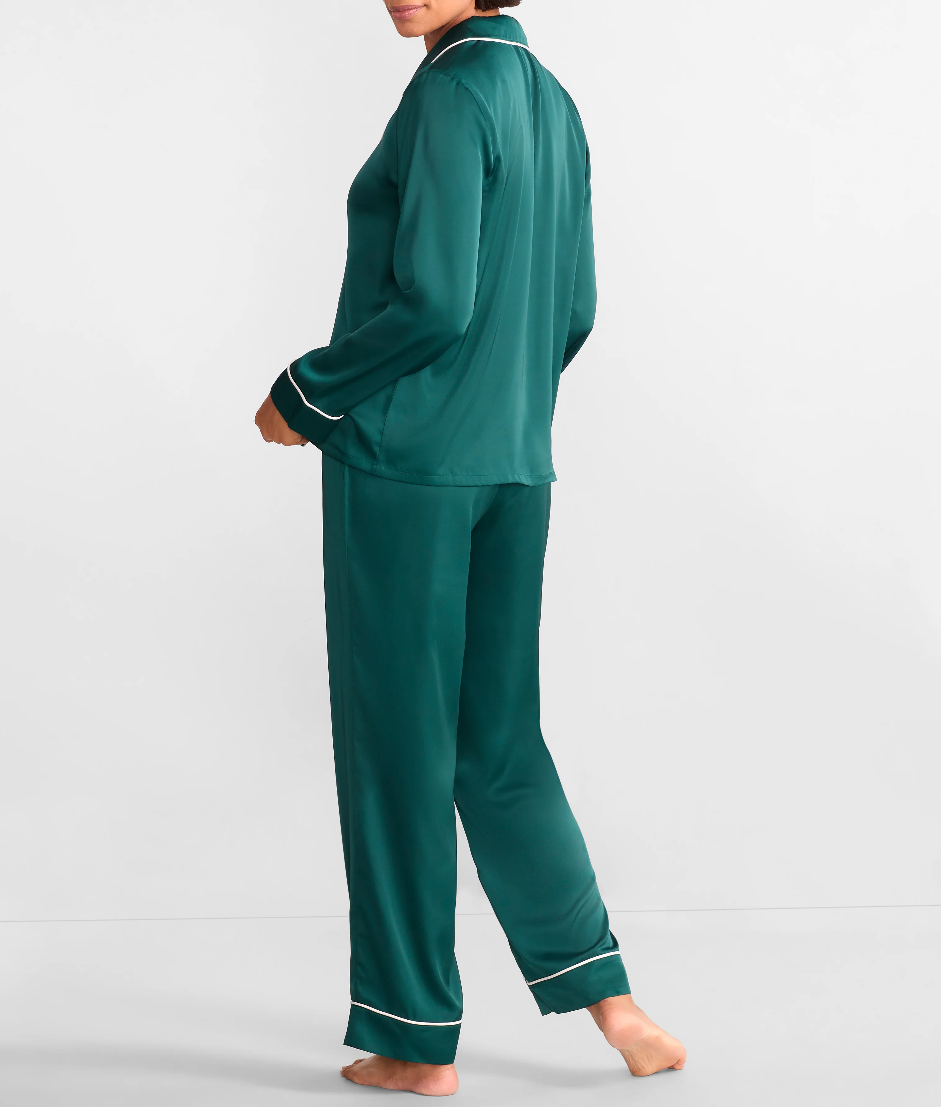 The Washed Satin Pajama Set - Image 28