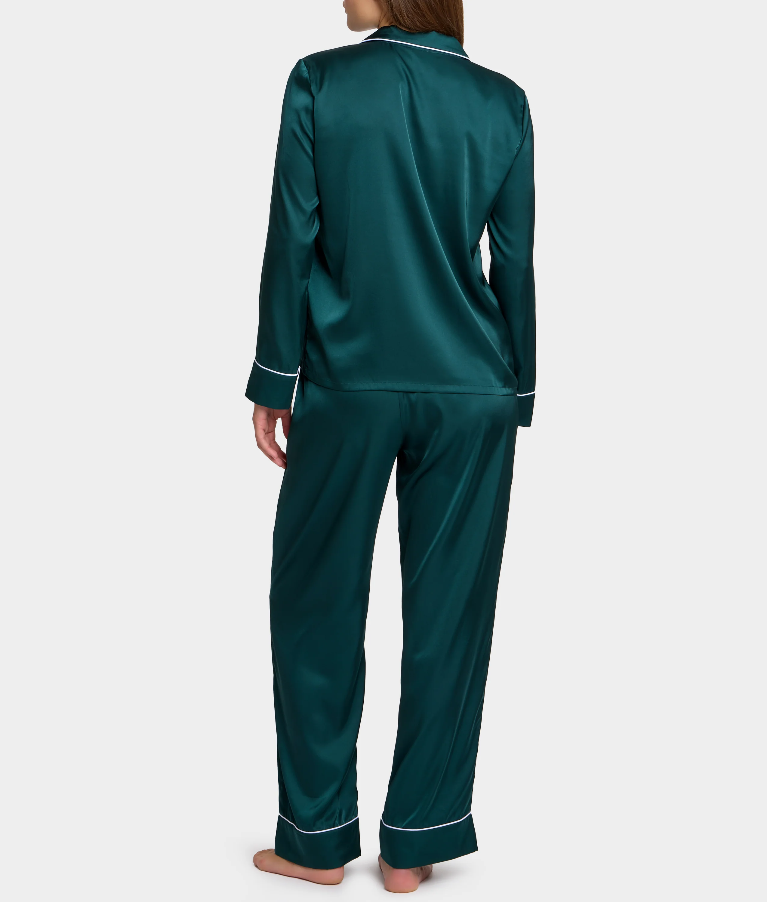 The Washed Satin Pajama Set - Image 3