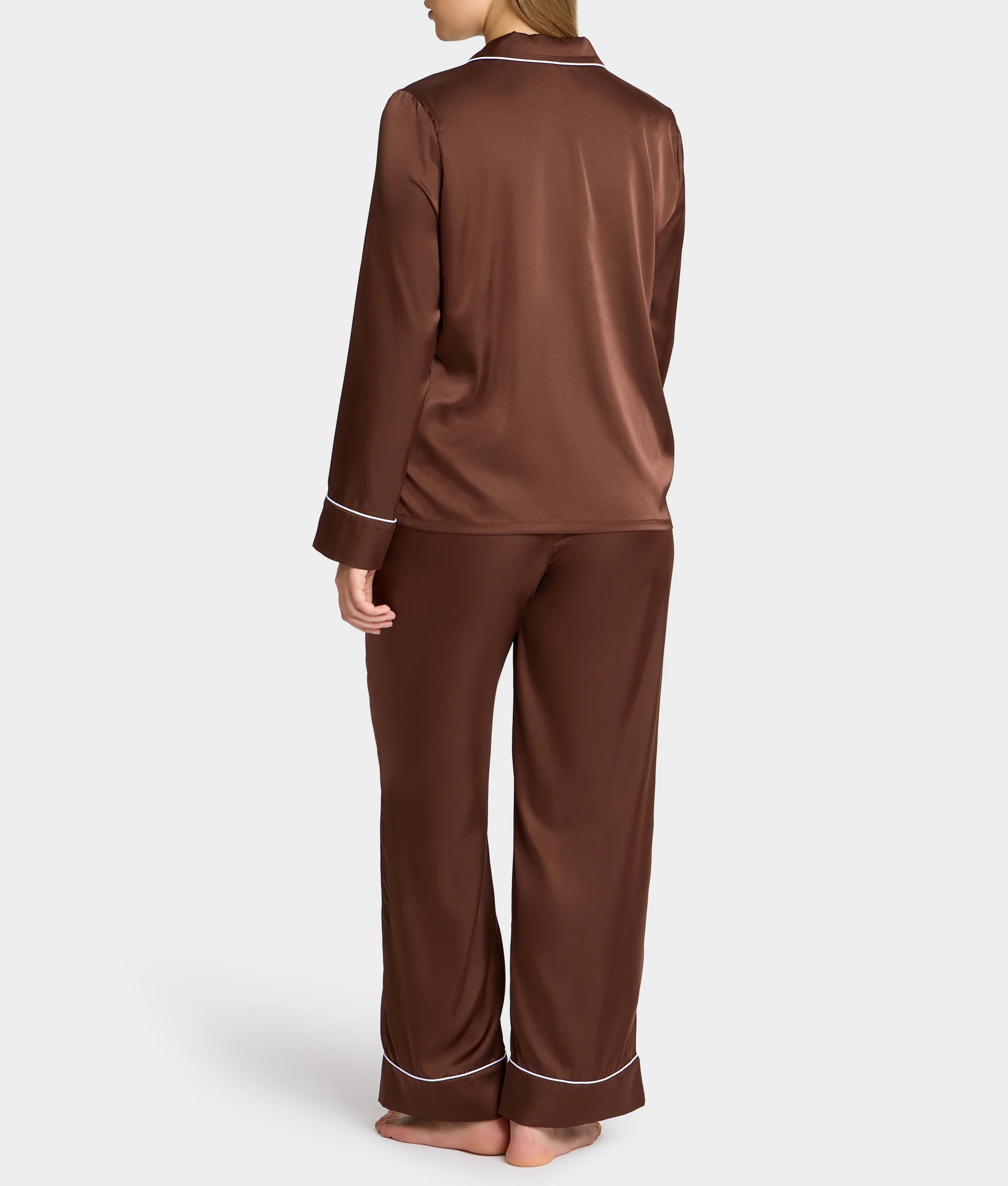 The Washed Satin Pajama Set - Image 34