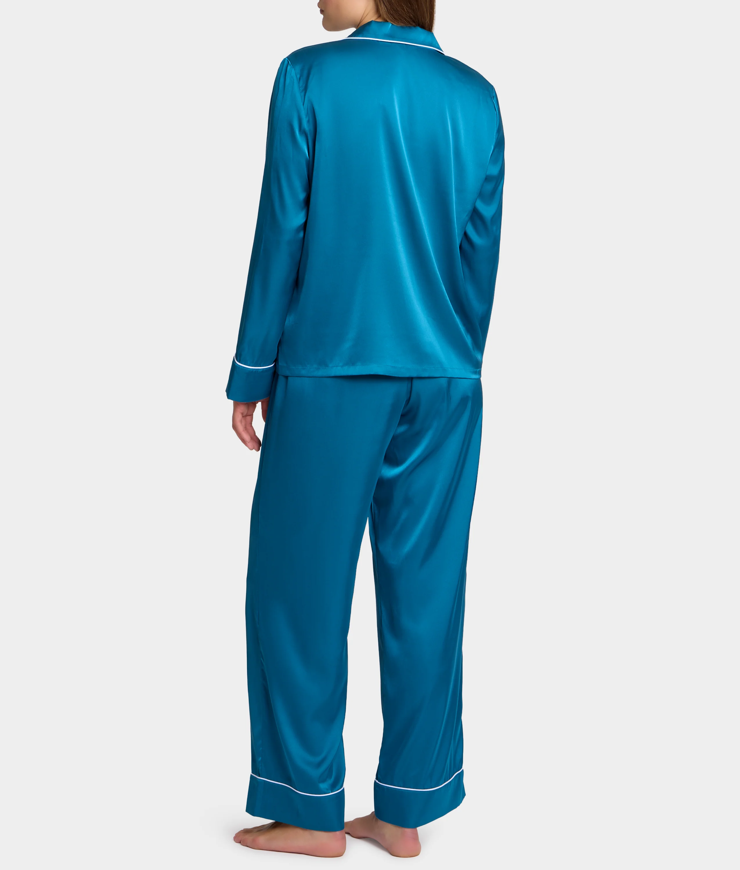 The Washed Satin Pajama Set - Image 37