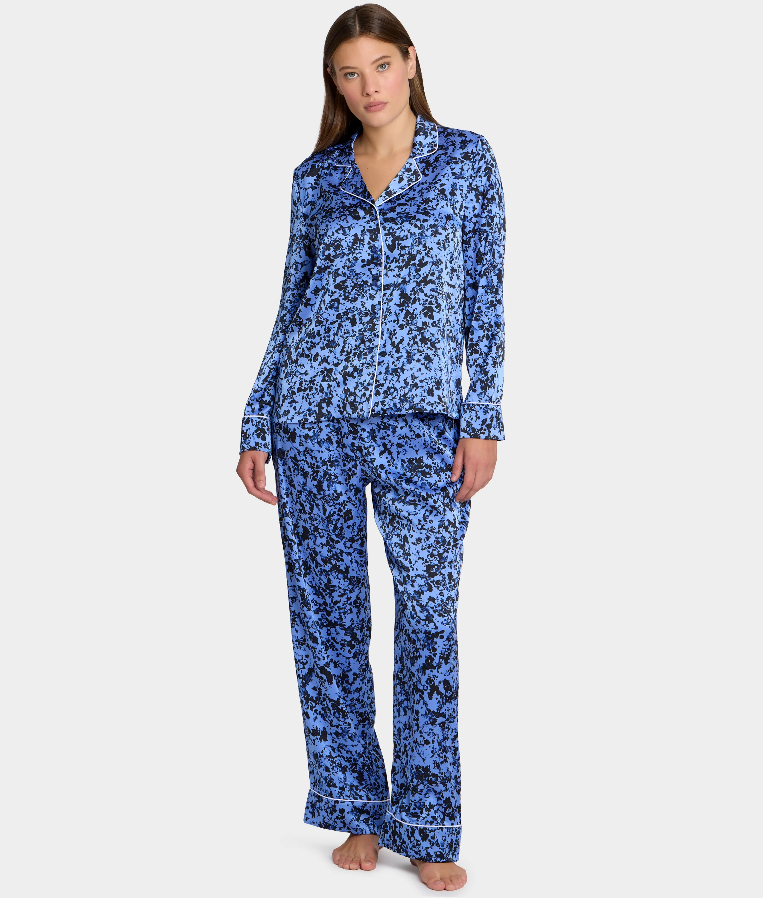 The Washed Satin Pajama Set - Image 38