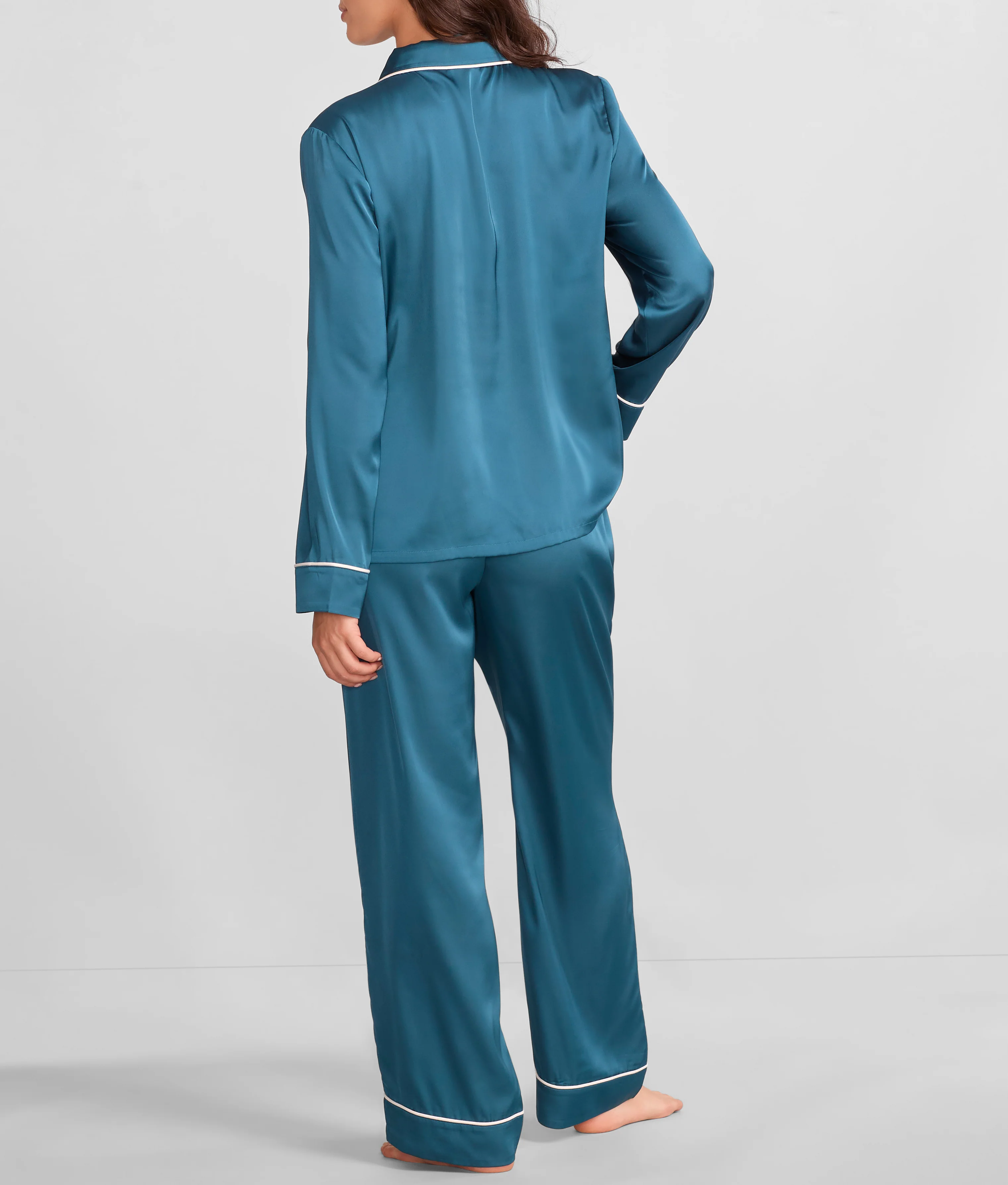 The Washed Satin Pajama Set - Image 6