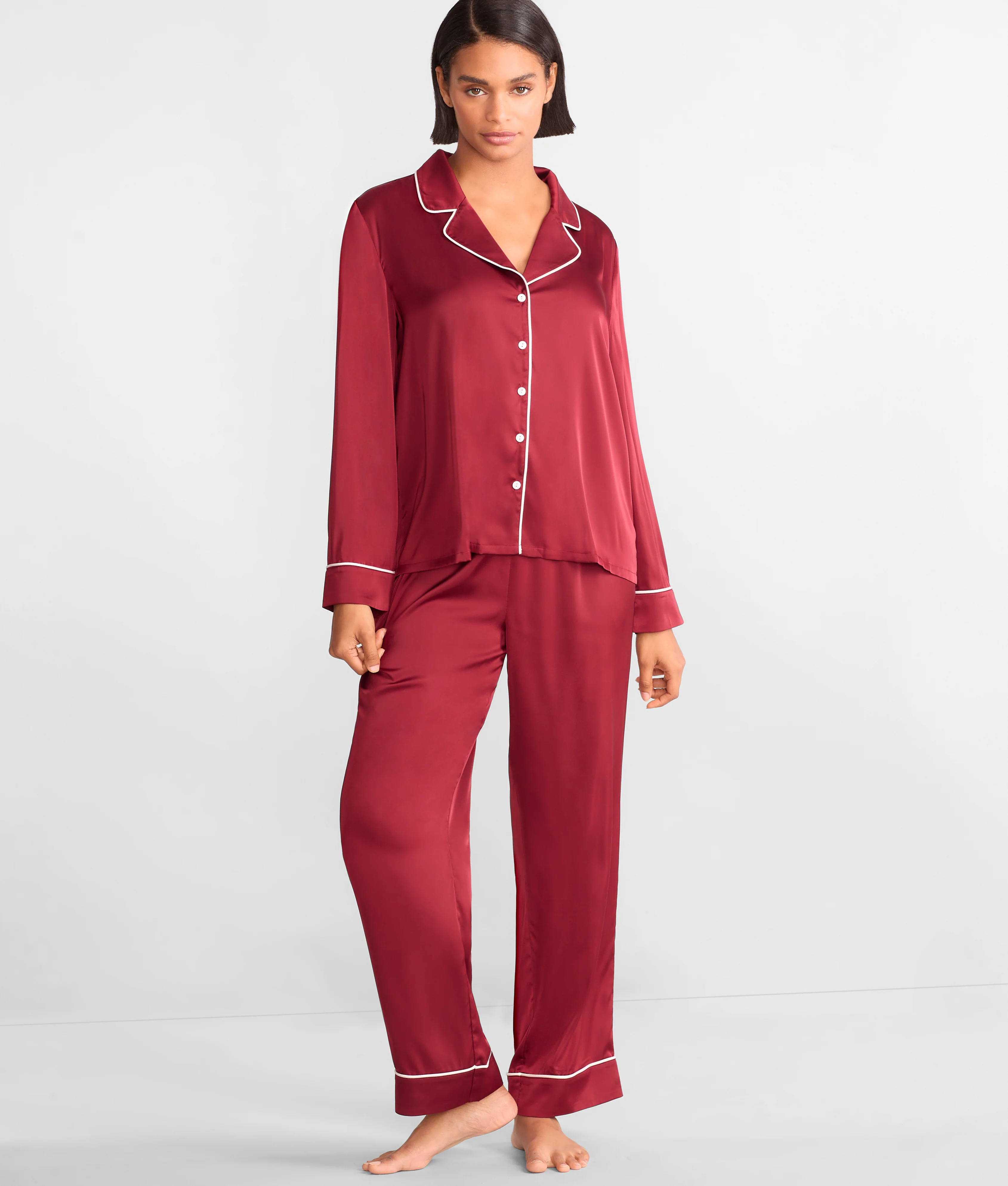 The Washed Satin Pajama Set - Image 7