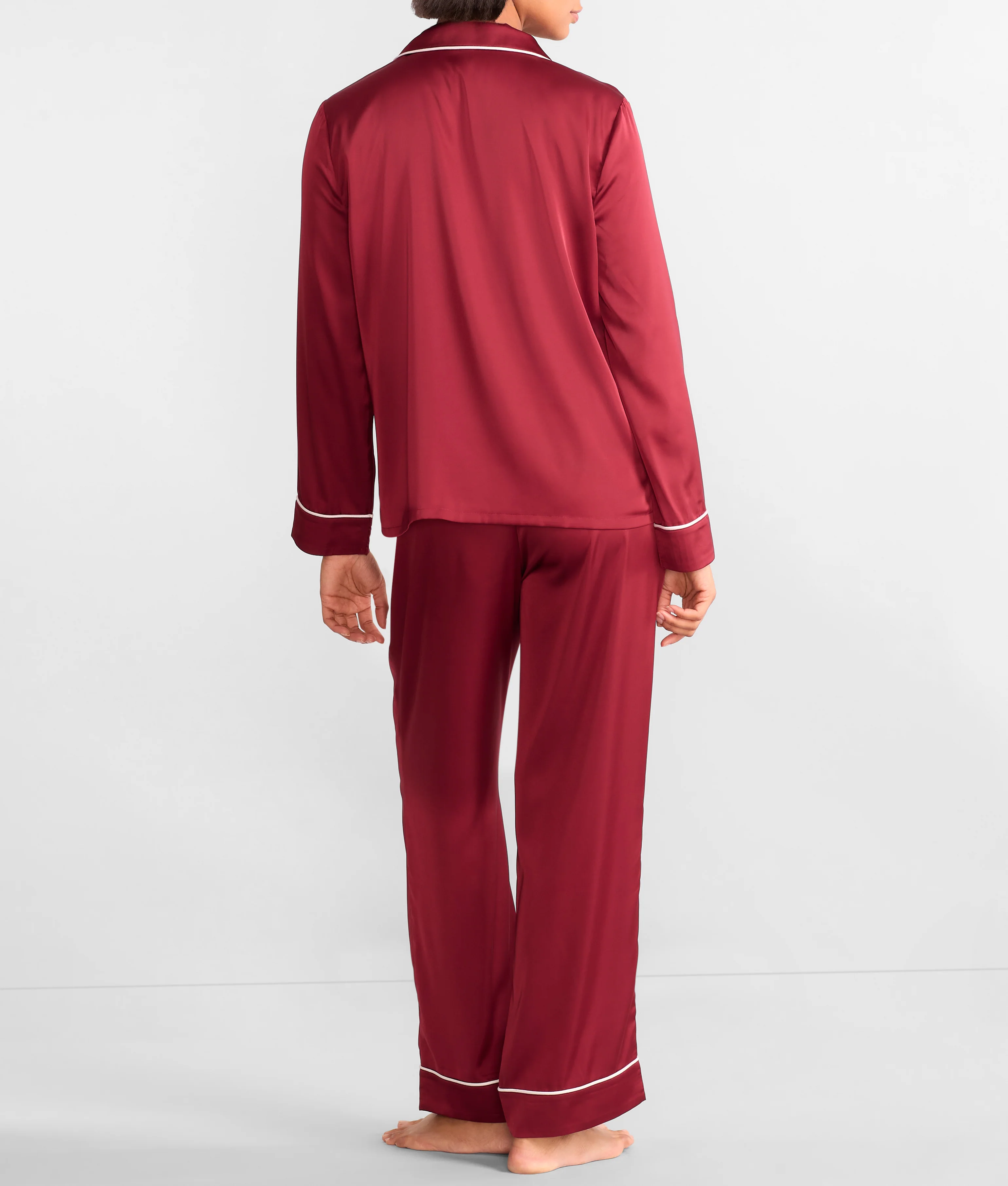 The Washed Satin Pajama Set - Image 9