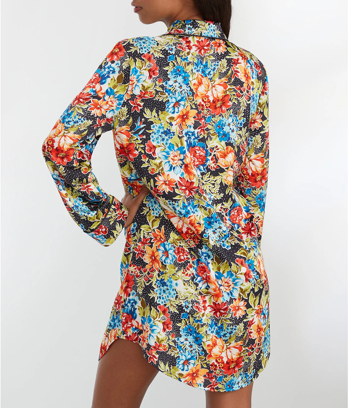 The Washed Satin Sleep Shirt - Image 18