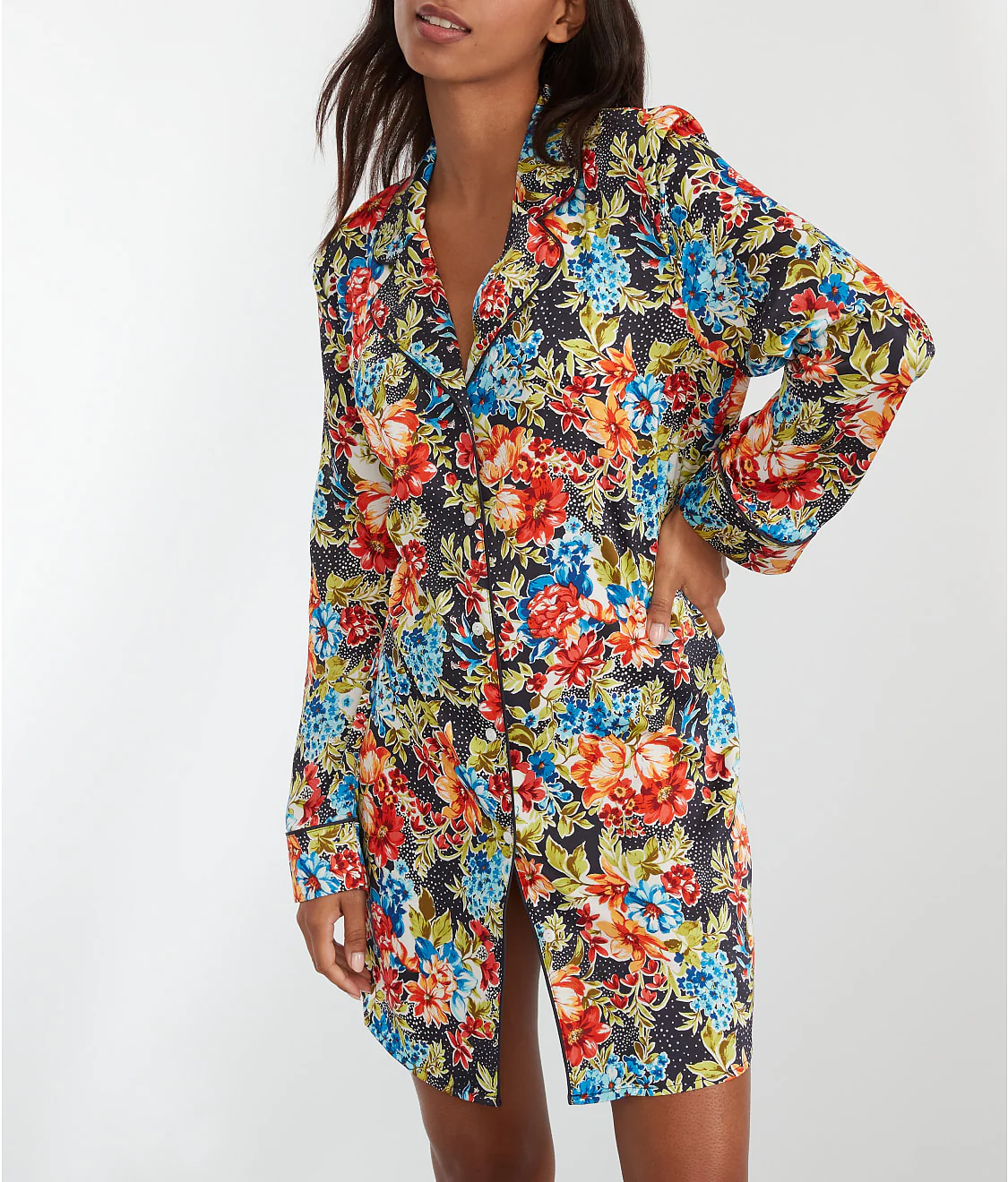 The Washed Satin Sleep Shirt - Image 19