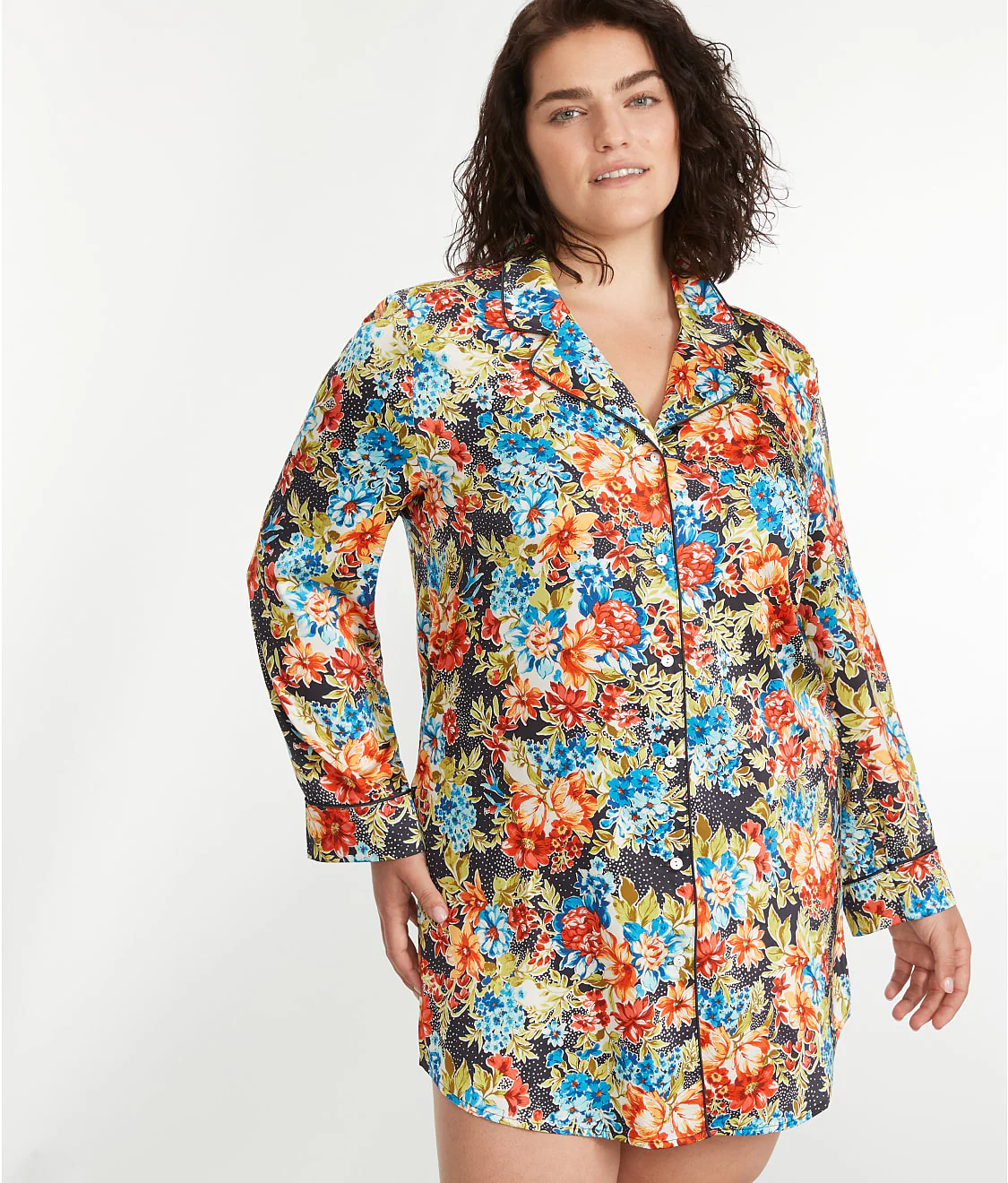 The Washed Satin Sleep Shirt - Image 20
