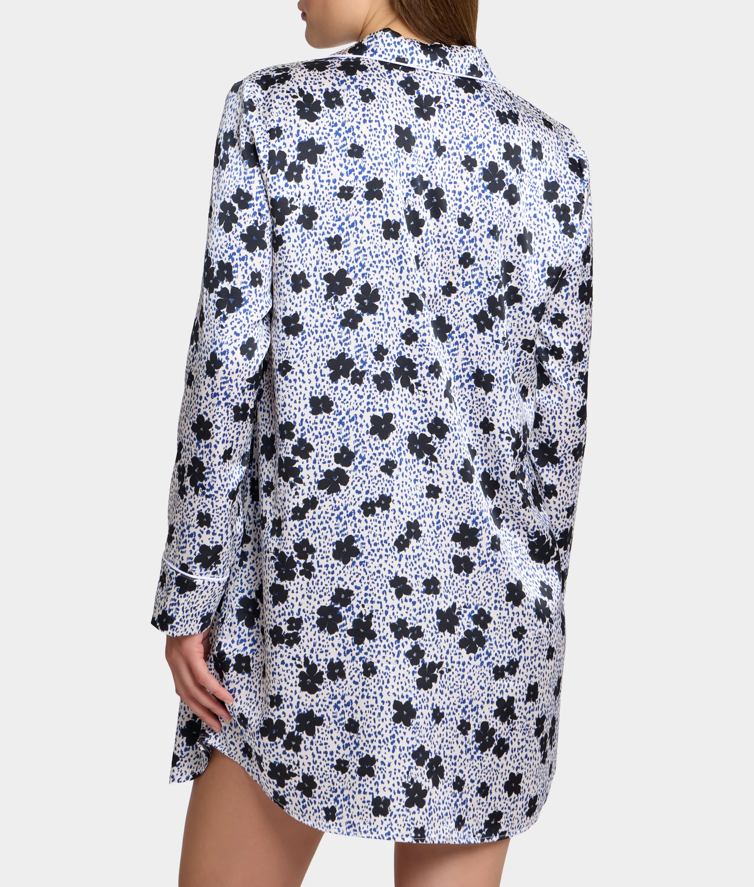 The Washed Satin Sleep Shirt - Image 33