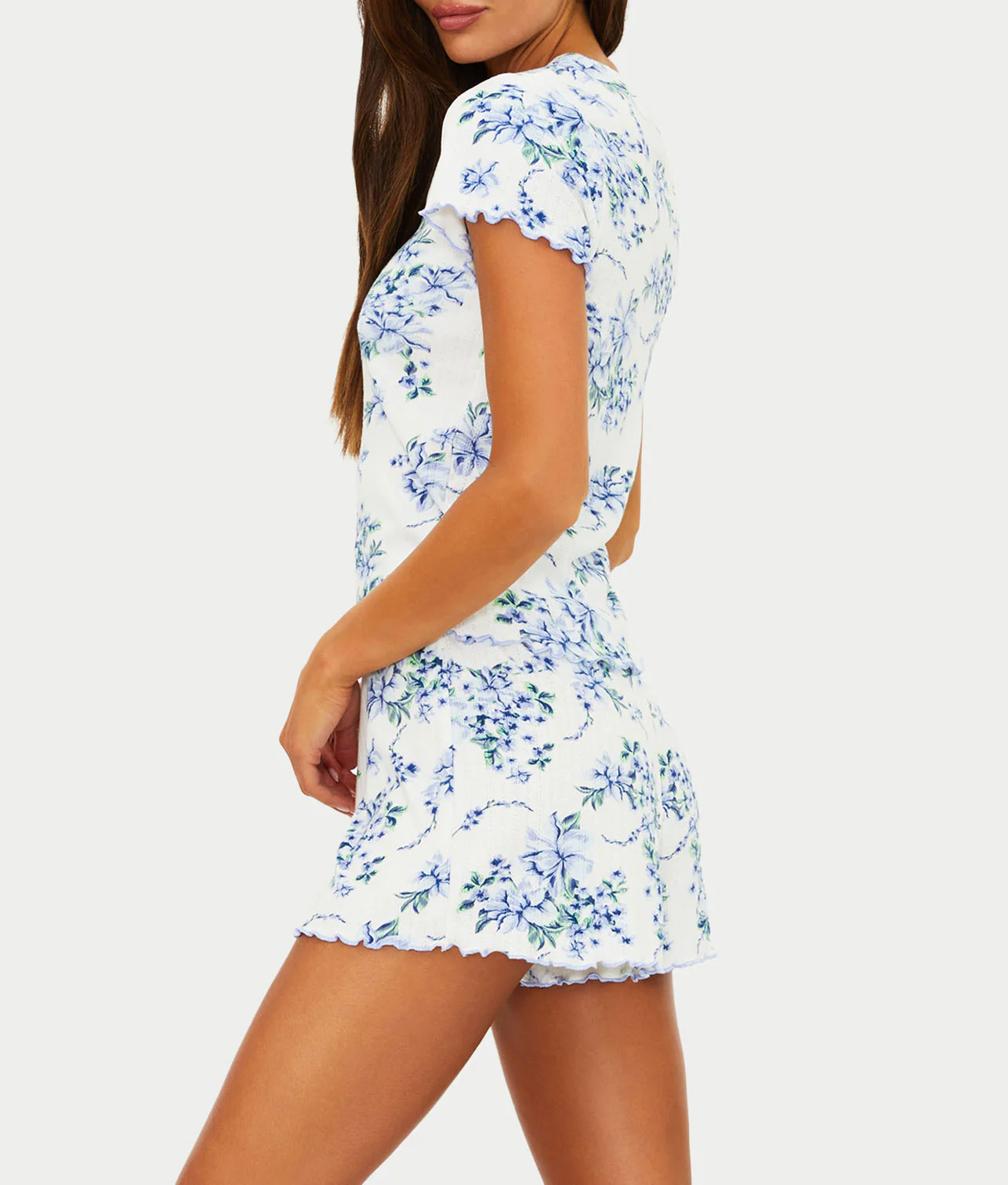 Bay Short Knit Pajama Set - Image 2