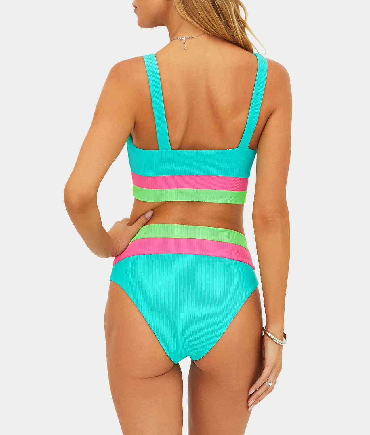 Heidi High-Waist Bikini Bottom - Image 2