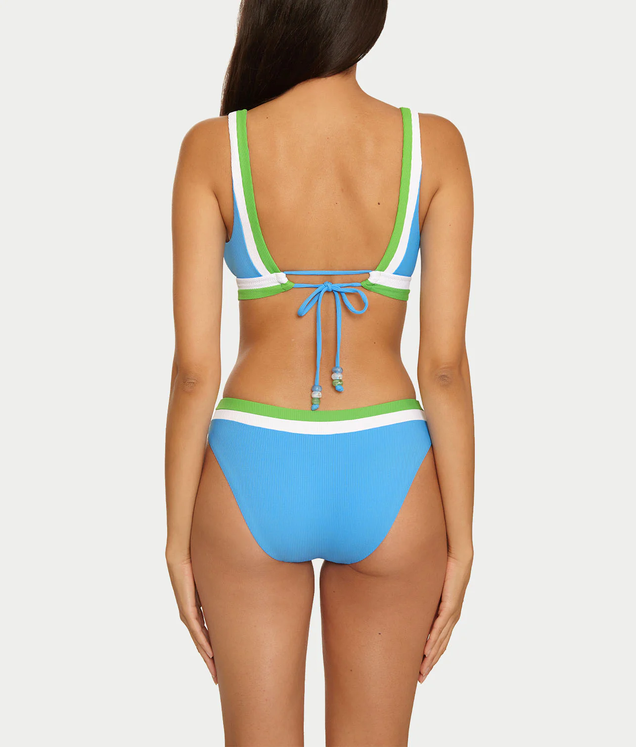 Coast Line Plunge Bikini Top - Image 8