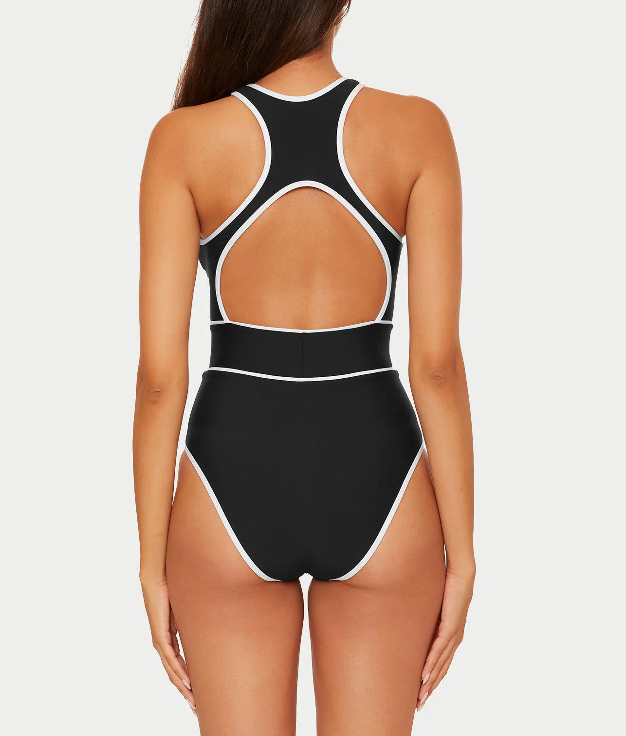 Sport Mode High-Neck One-Piece - Image 6