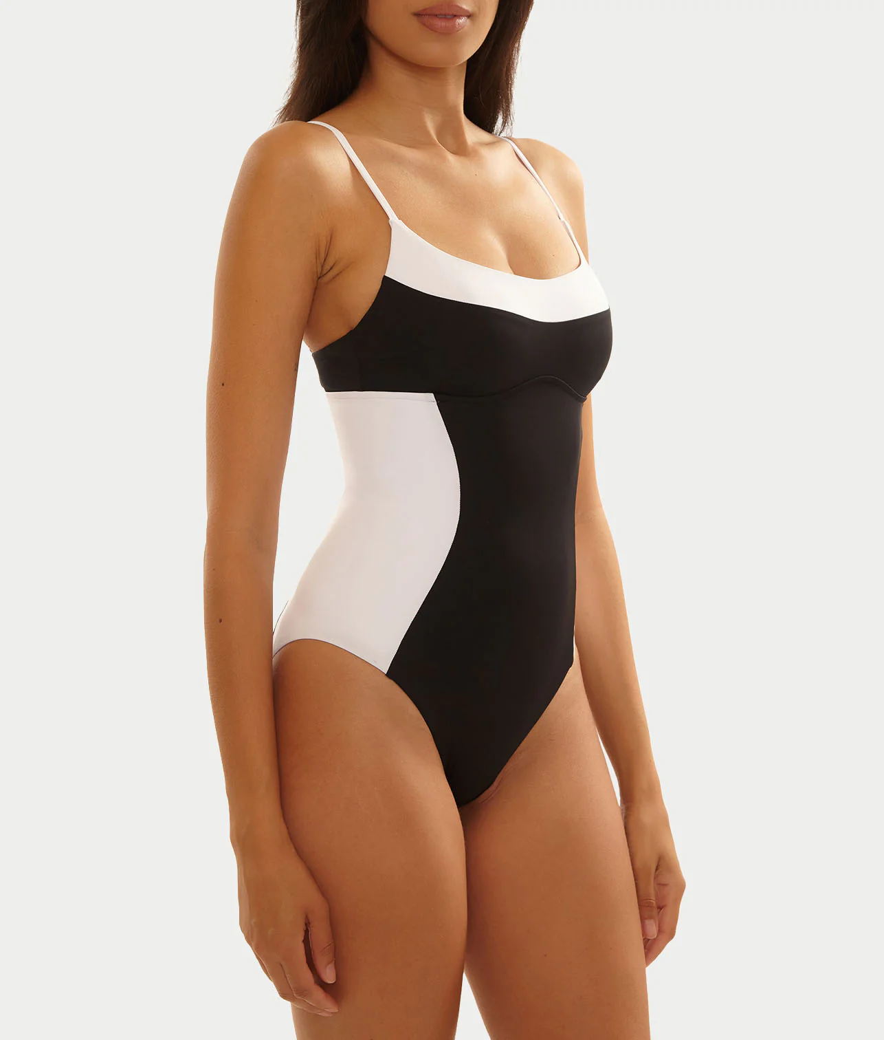Sport Mode Square Neck One-Piece - Image 3