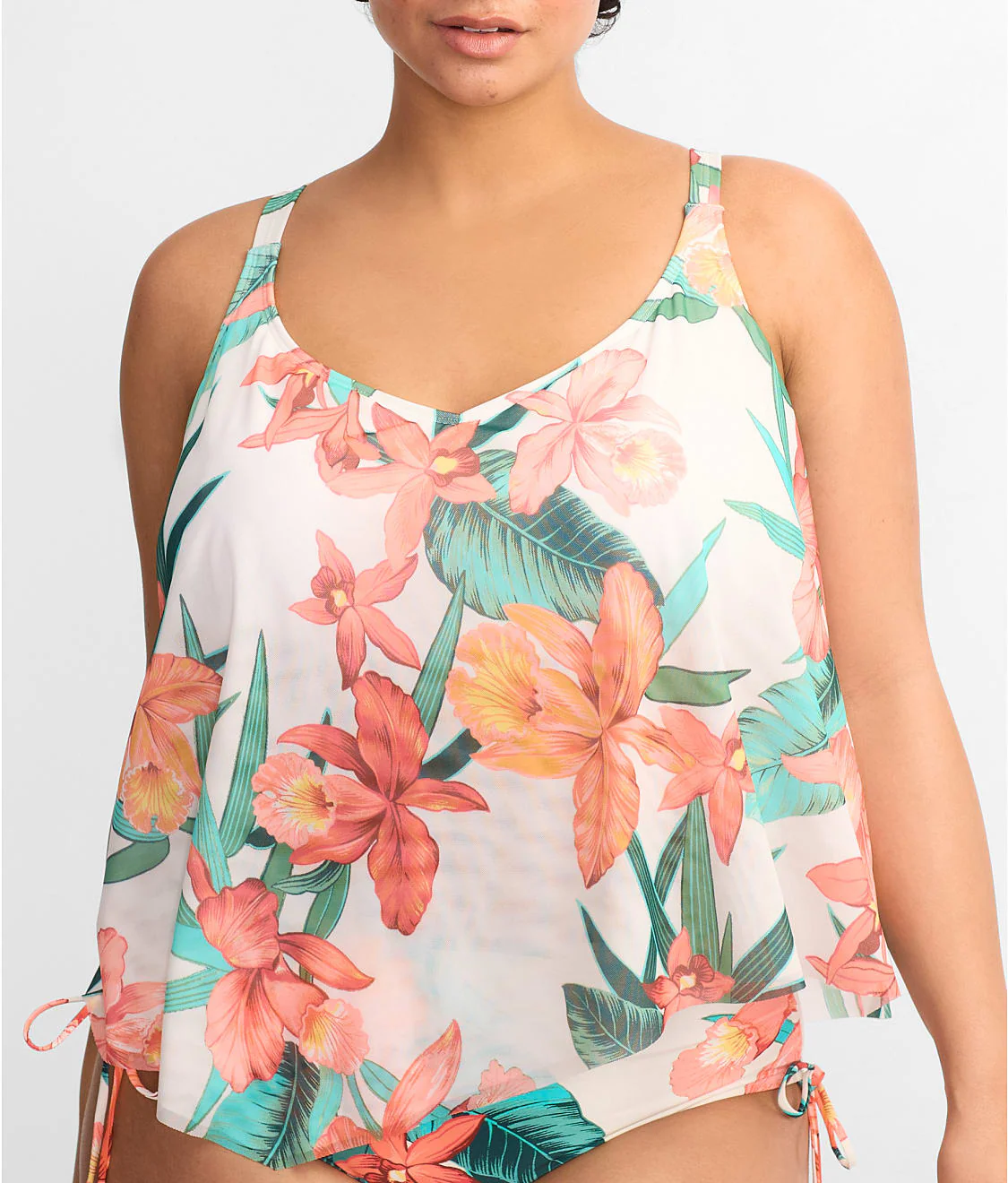 Island Flora Captive Underwire Tankini Top - Image 4