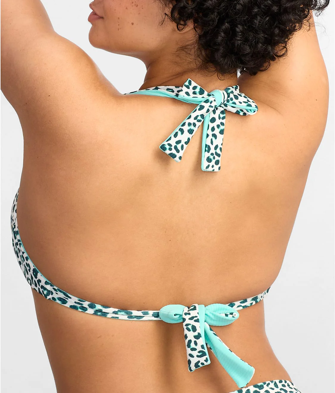 Summer Cheetah Verso Reversible Bikini Top - Image 6