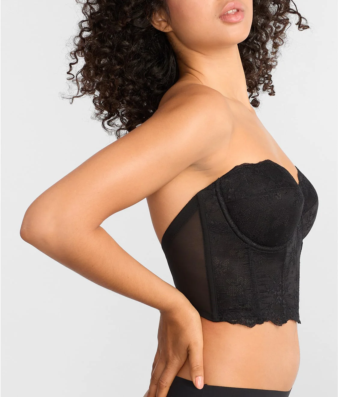 Tayler Lace Strapless Backless Bra - Image 3