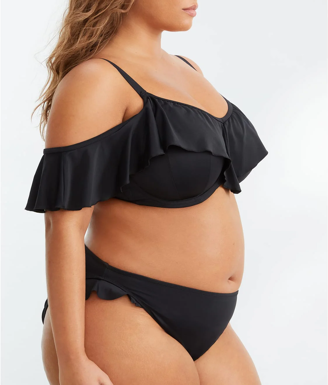 Plain Sailing Ruffle Underwire Bikini Top - Image 3