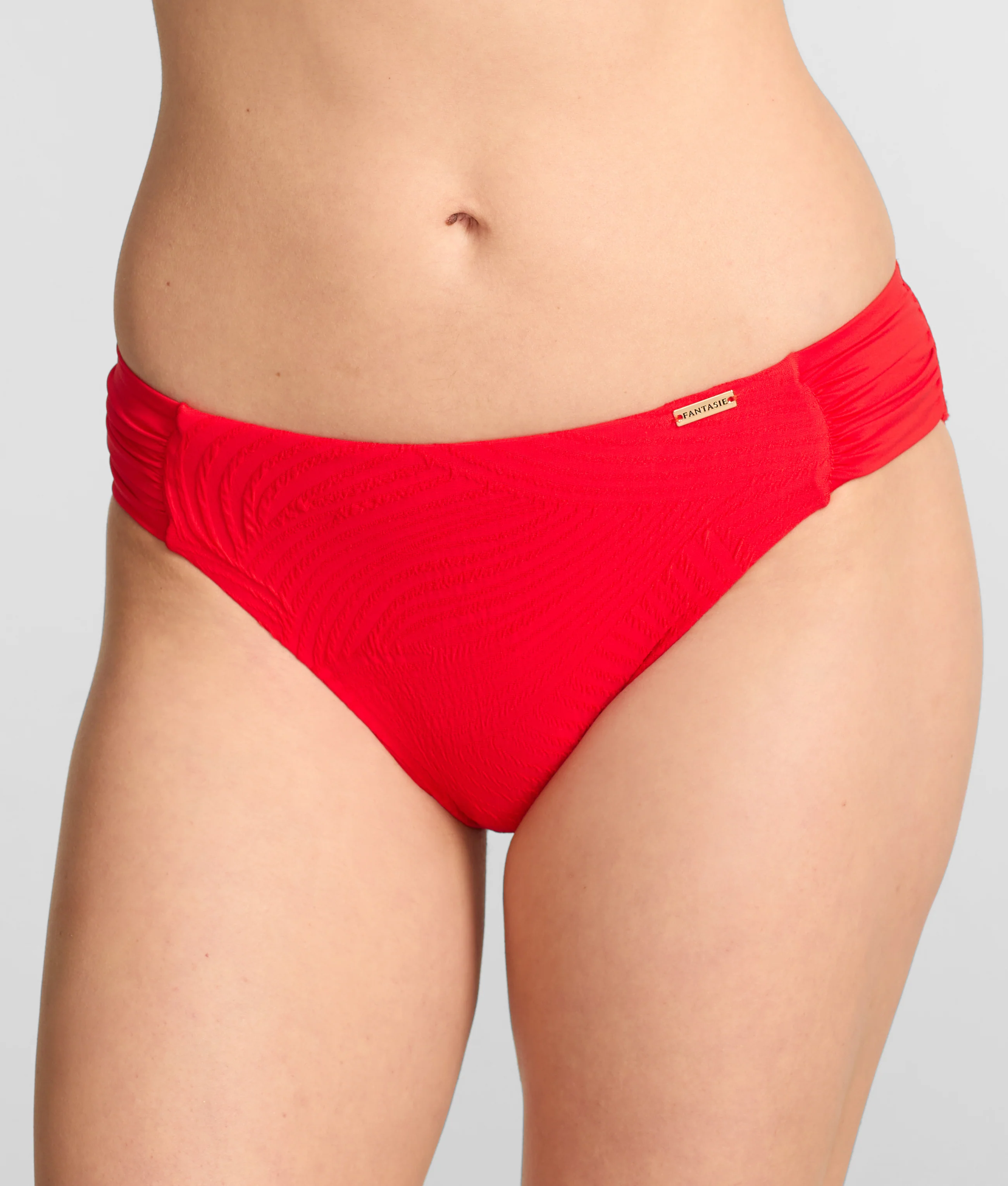 Ottawa Mid Rise Gathered Bikini Bottom - Image 3