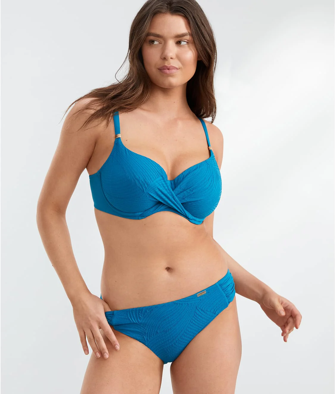 Ottawa Mid Rise Gathered Bikini Bottom - Image 8