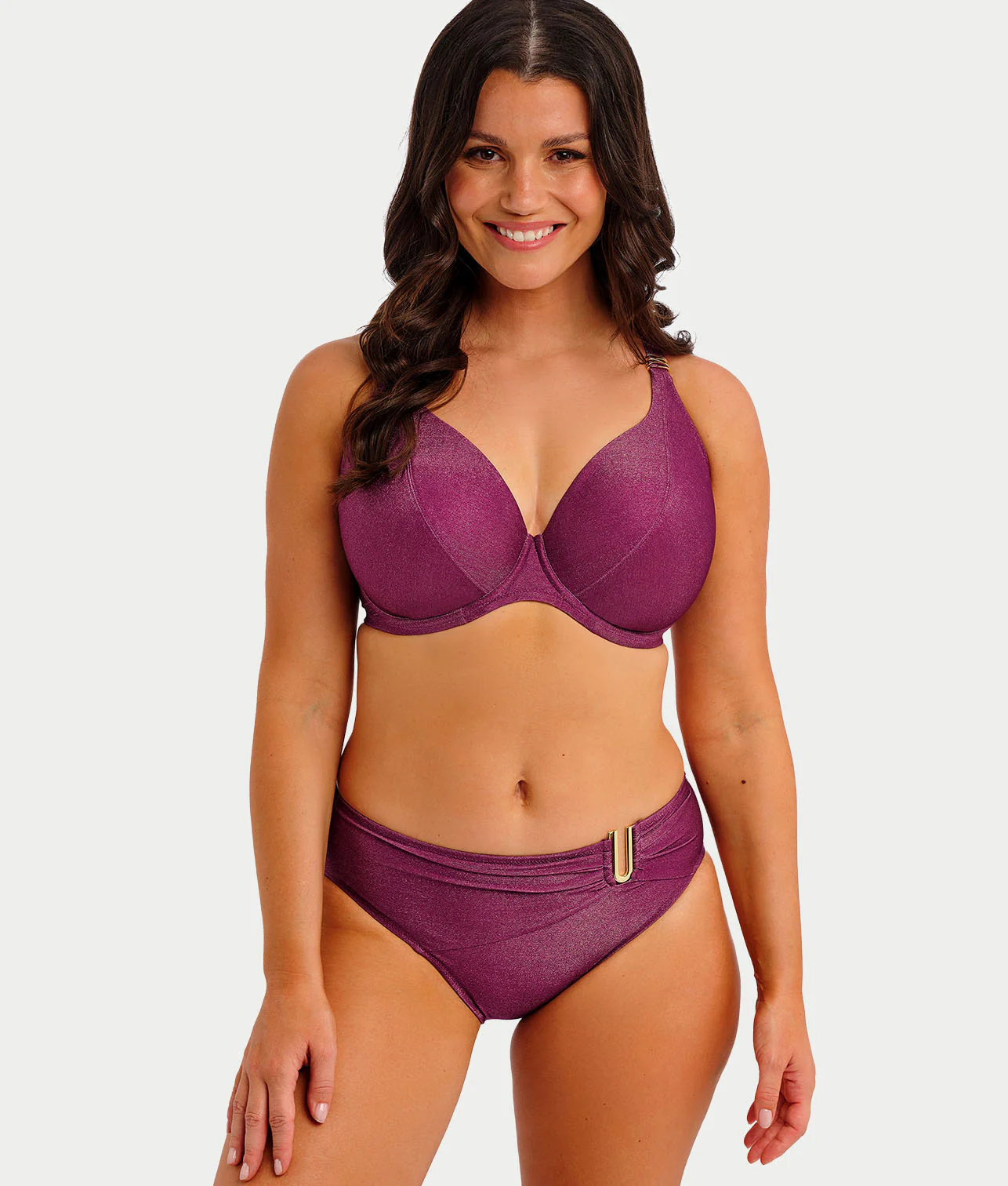 Paros Coast Plunge Bikini Top