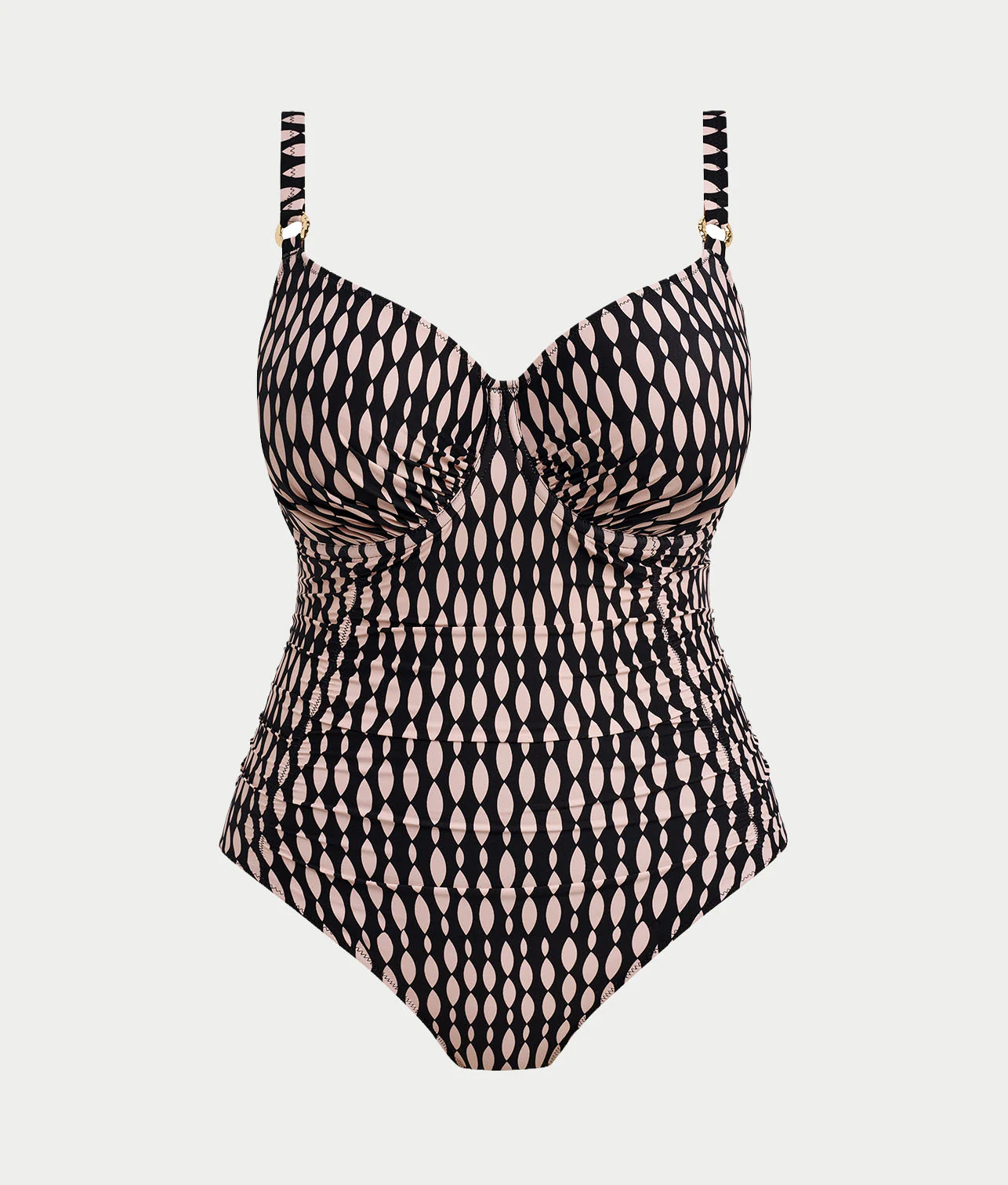 Shell Bay Full Cup Underwire One-Piece Swimsuit - Image 4