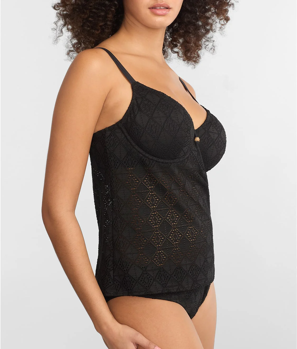 Nomad Nights Underwire Plunge Tankini Top - Image 14