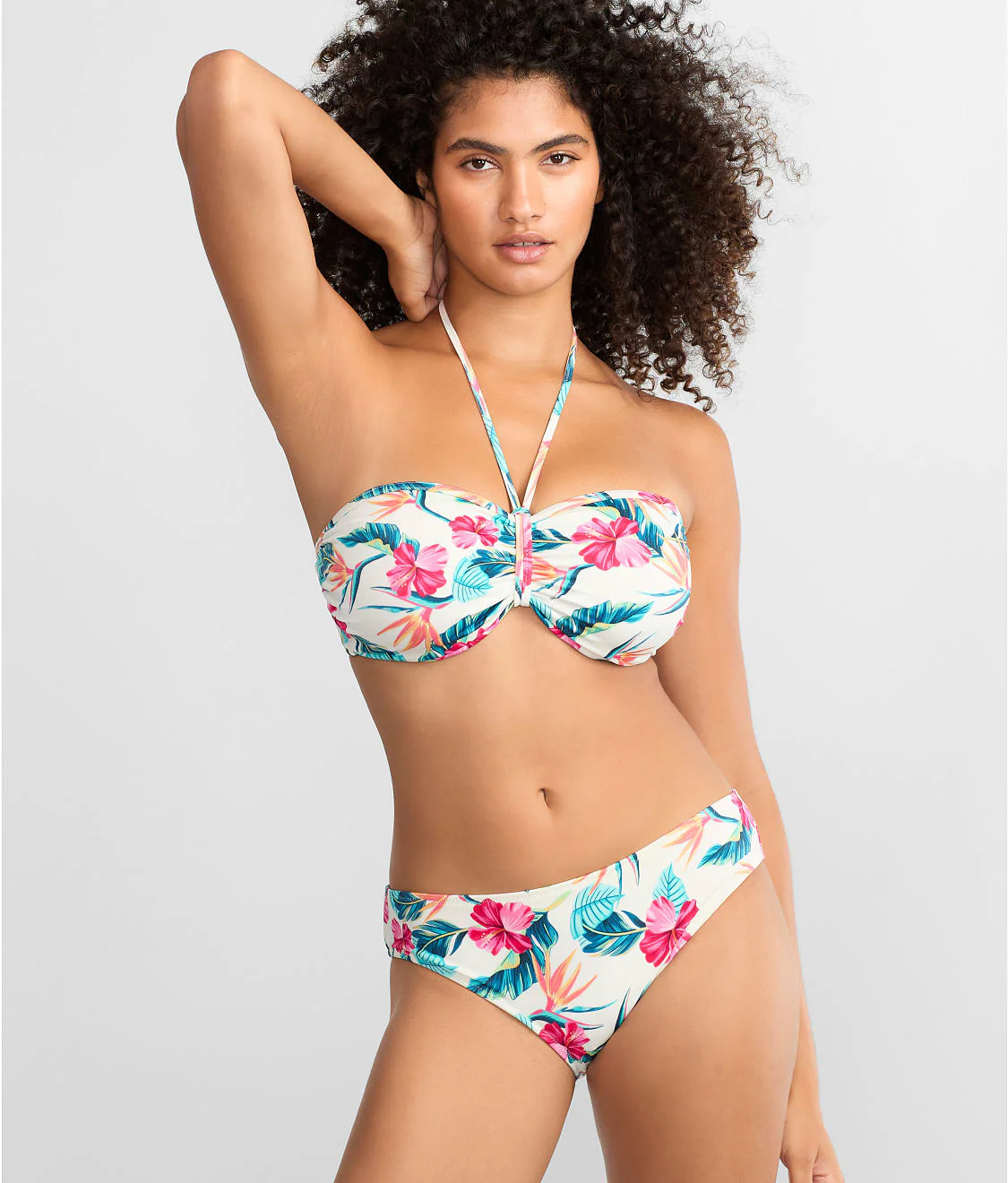 Palm Paradise Bandeau Bikini Top - Image 8