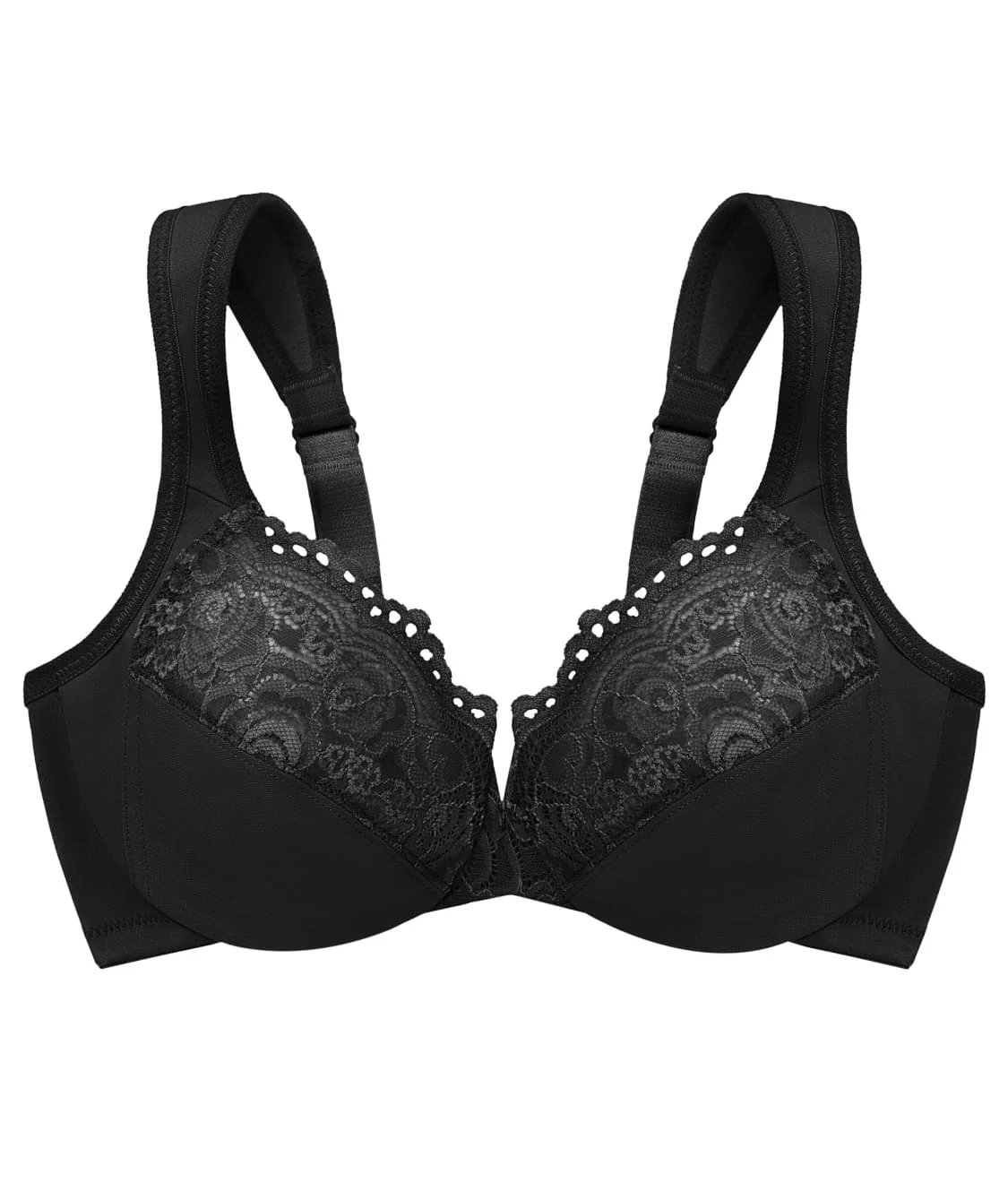 Low Cut WonderWire Lace Bra - Image 9