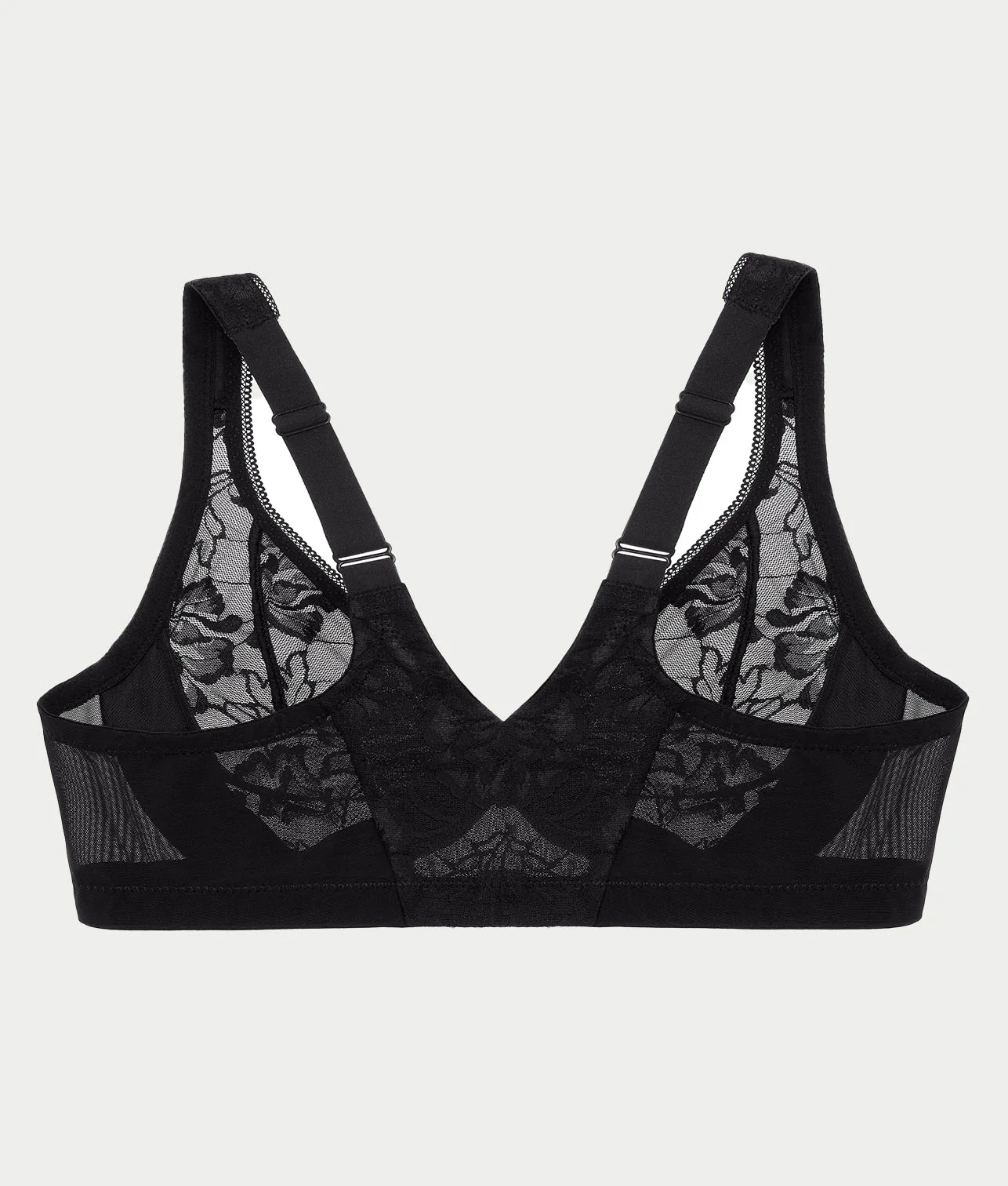 WonderWire Lacey T-Back Front-Close Bra - Image 21