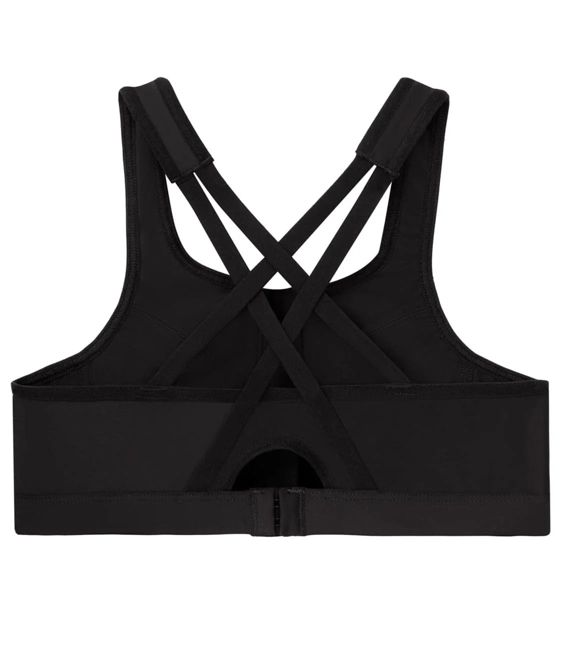Zip-Up Front-Close Wire-Free Sports Bra - Image 10