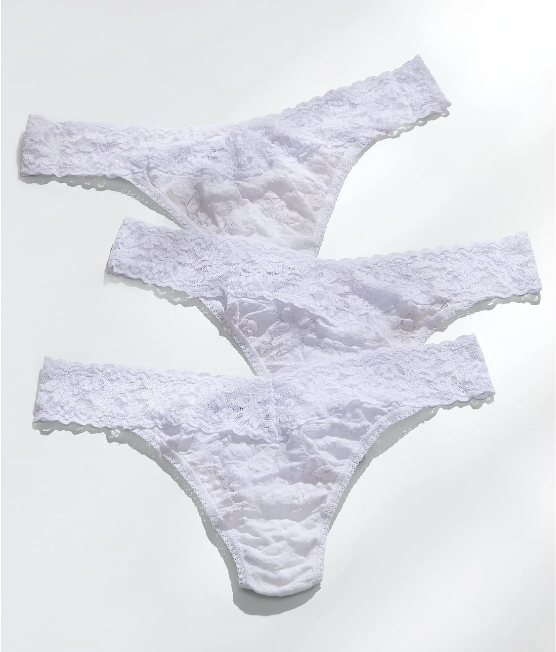 Signature Lace Original Rise Thong 3-Pack - Image 12
