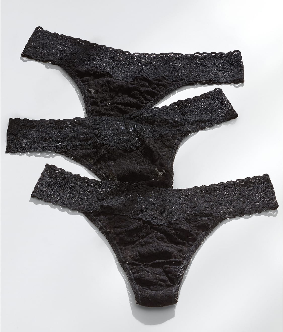 Signature Lace Original Rise Thong 3-Pack - Image 6