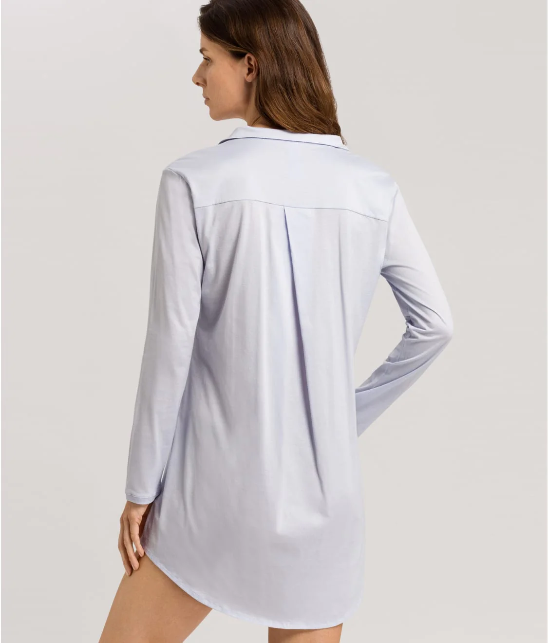 Cotton Deluxe Button-Front Sleep Shirt - Image 12