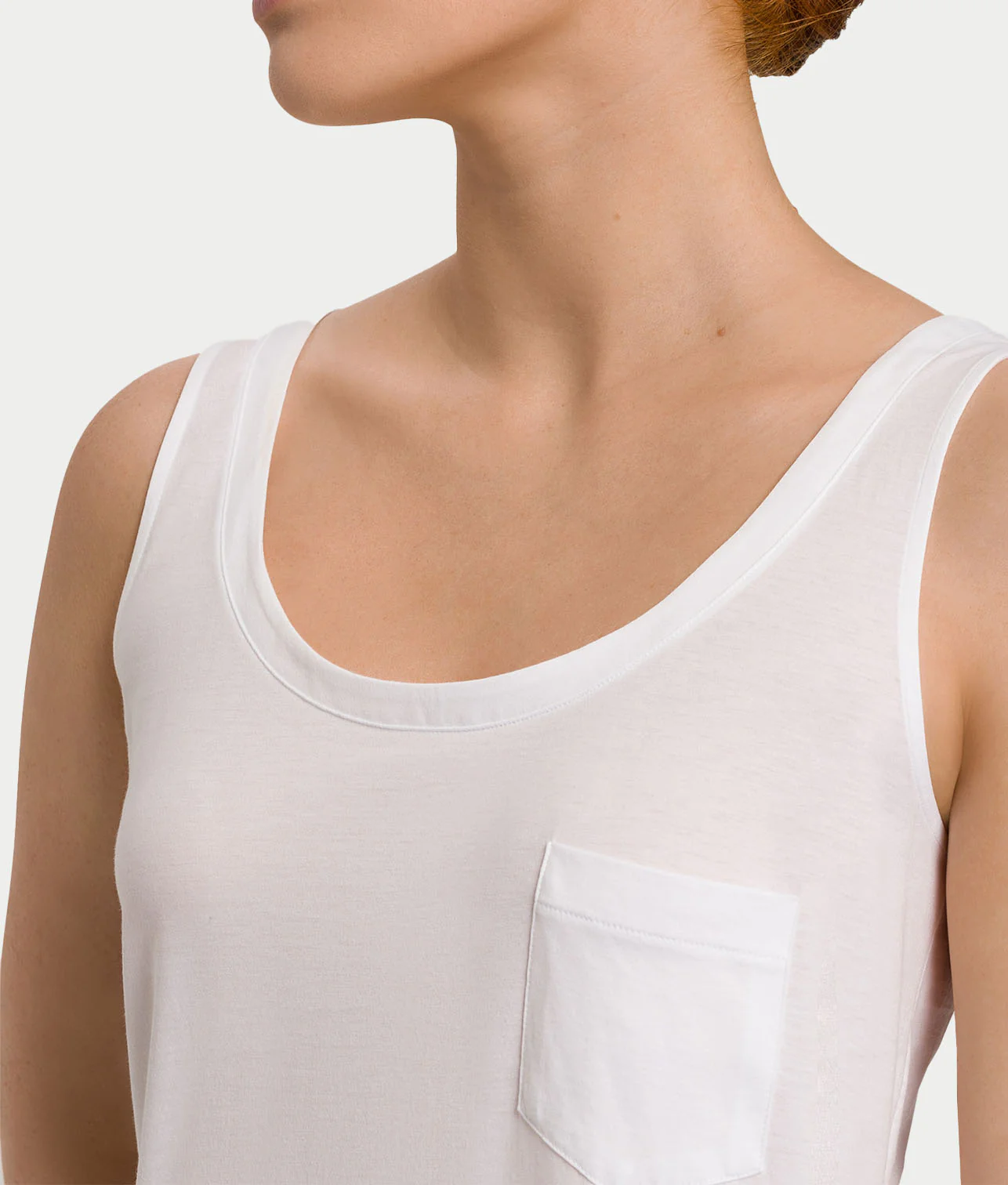 Cotton Deluxe Cotton Tank Nightgown - Image 3