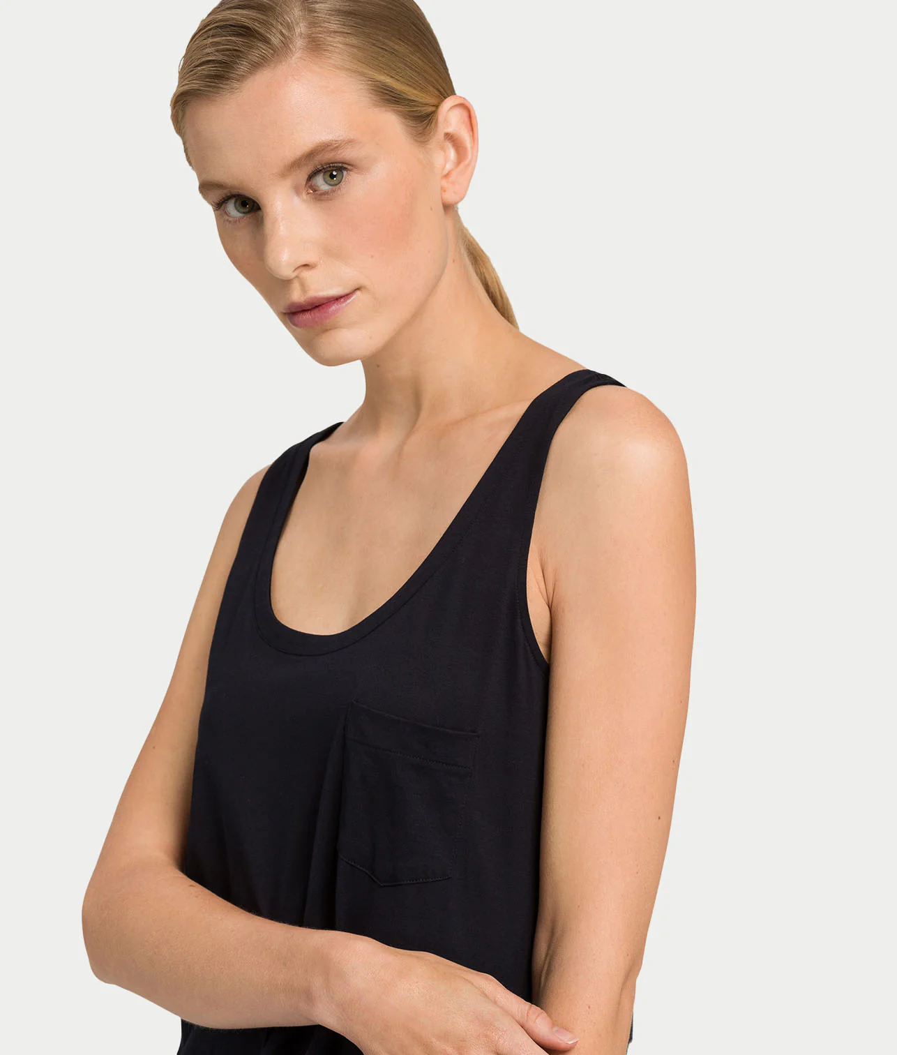 Cotton Deluxe Cotton Tank Nightgown - Image 7