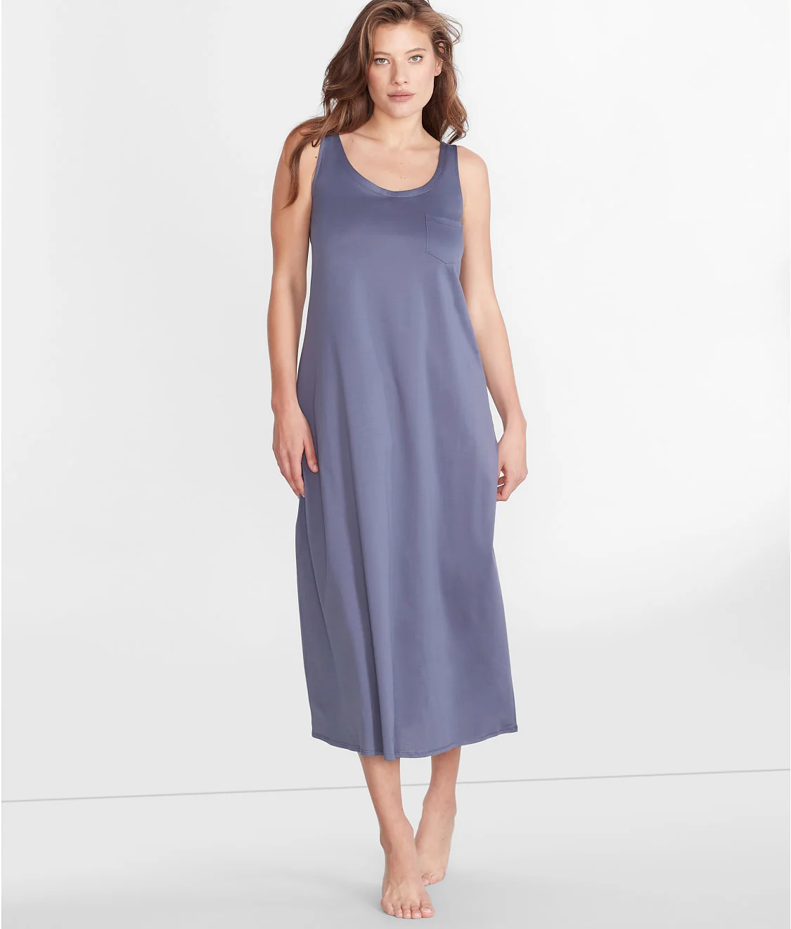 Cotton Deluxe Cotton Tank Nightgown - Image 9
