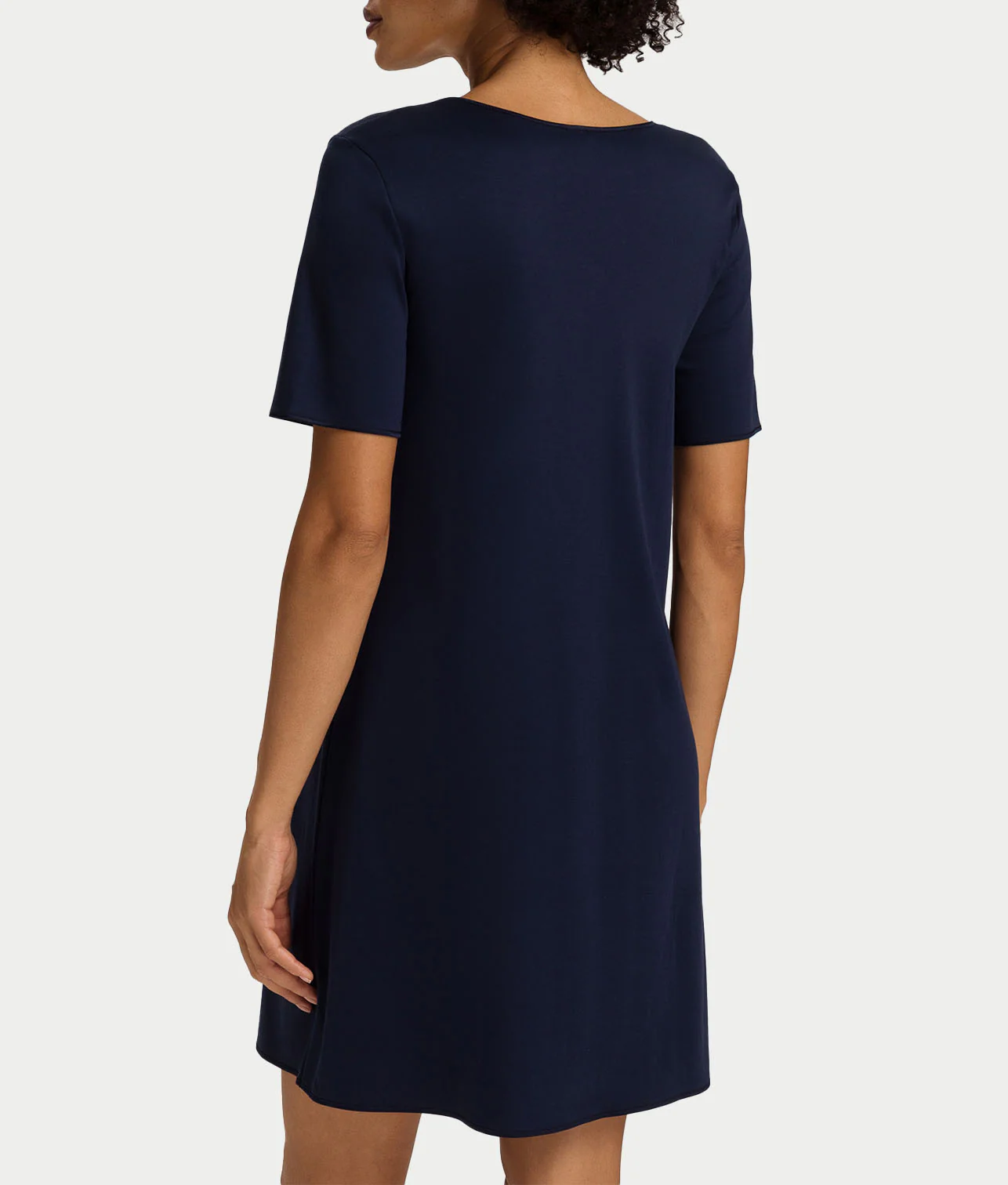 Cotton Silk V-Neck Cotton Nightgown - Image 7
