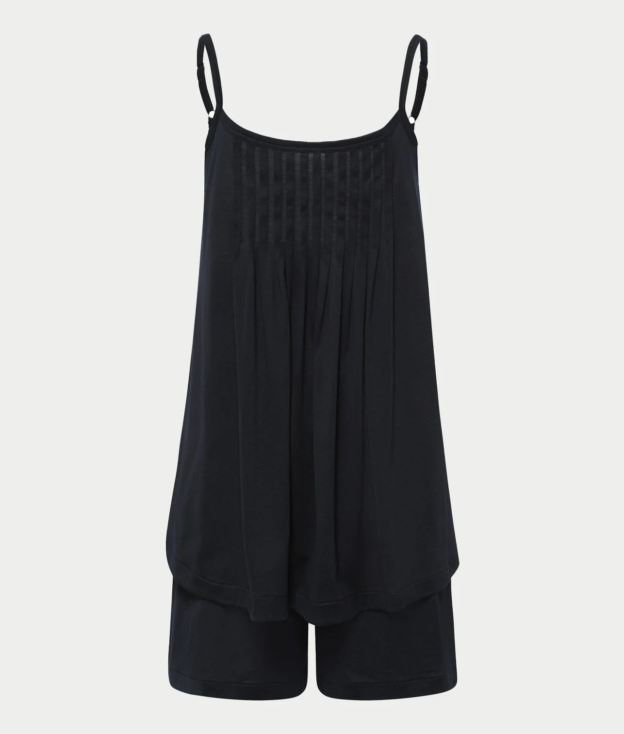 Juliet Pleated Cotton Pajama Set - Image 10