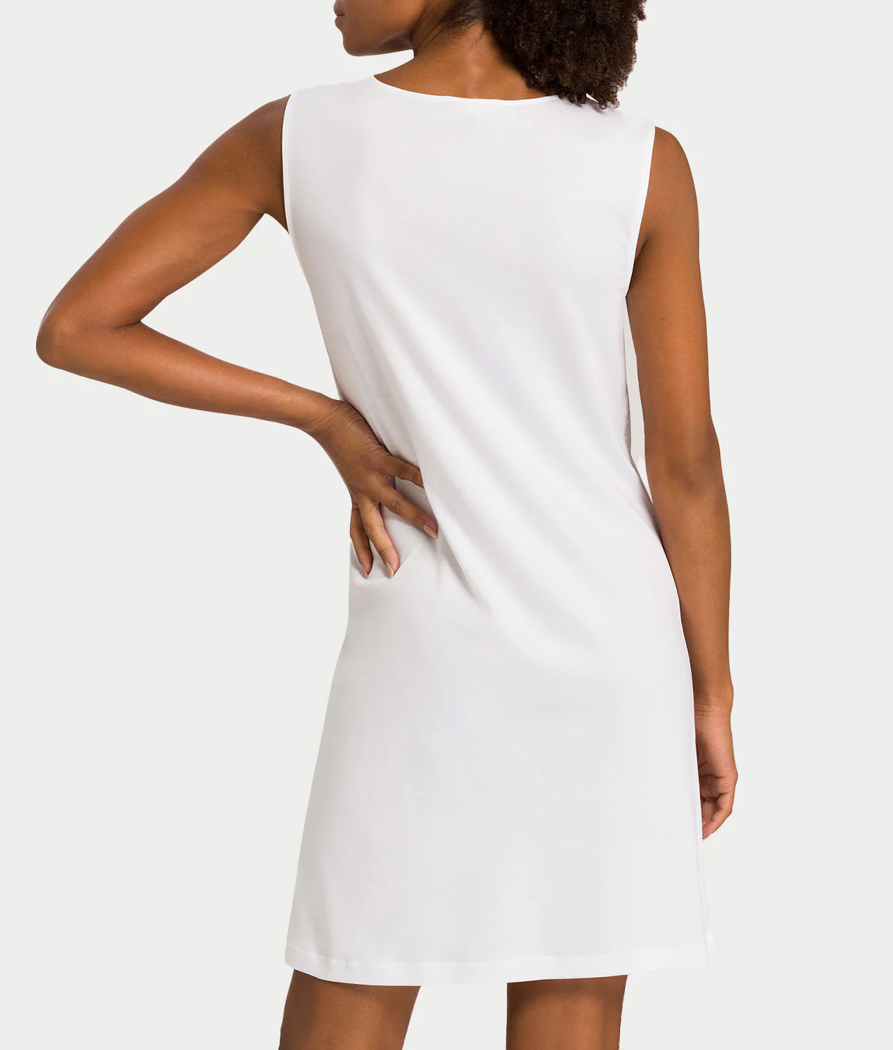 Moments V-Neck Cotton Tank Nightgown - Image 21