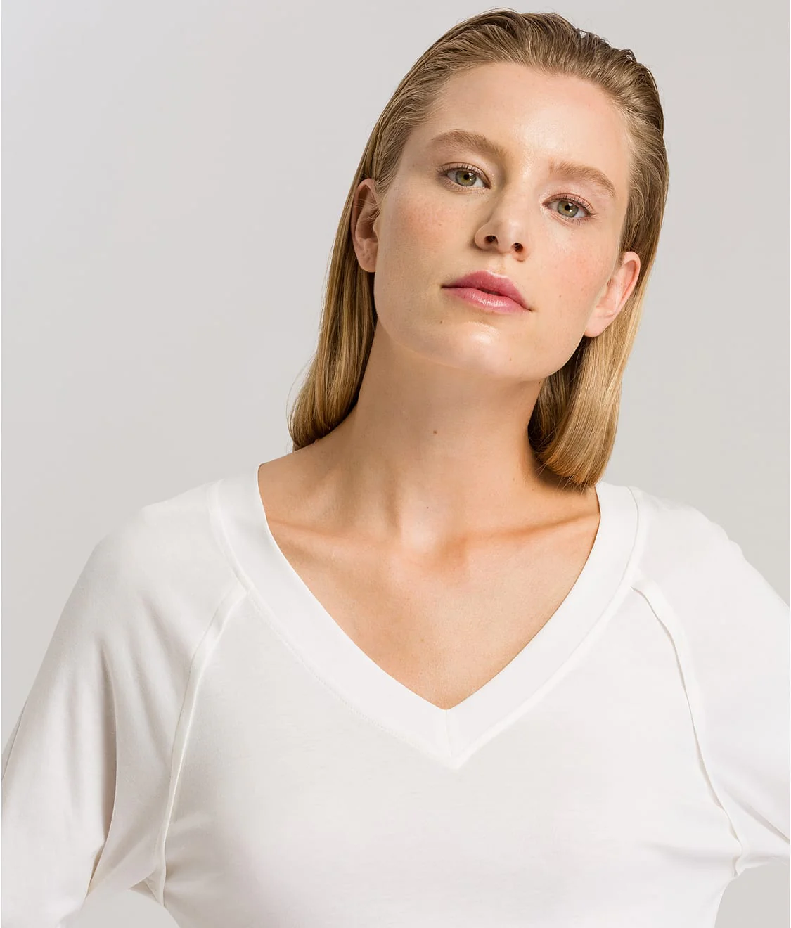 Pure Essence V-Neck Cotton Nightdress - Image 12