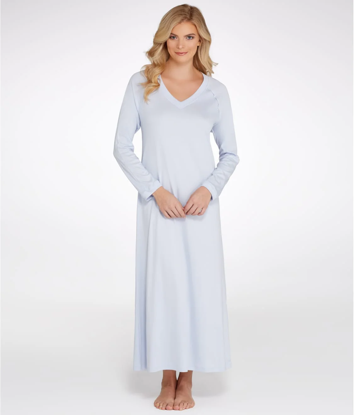 Pure Essence V-Neck Cotton Nightdress - Image 13
