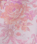 Plus Size Romantic Fields Notch Collar Pajama Set with Lace - Image 5