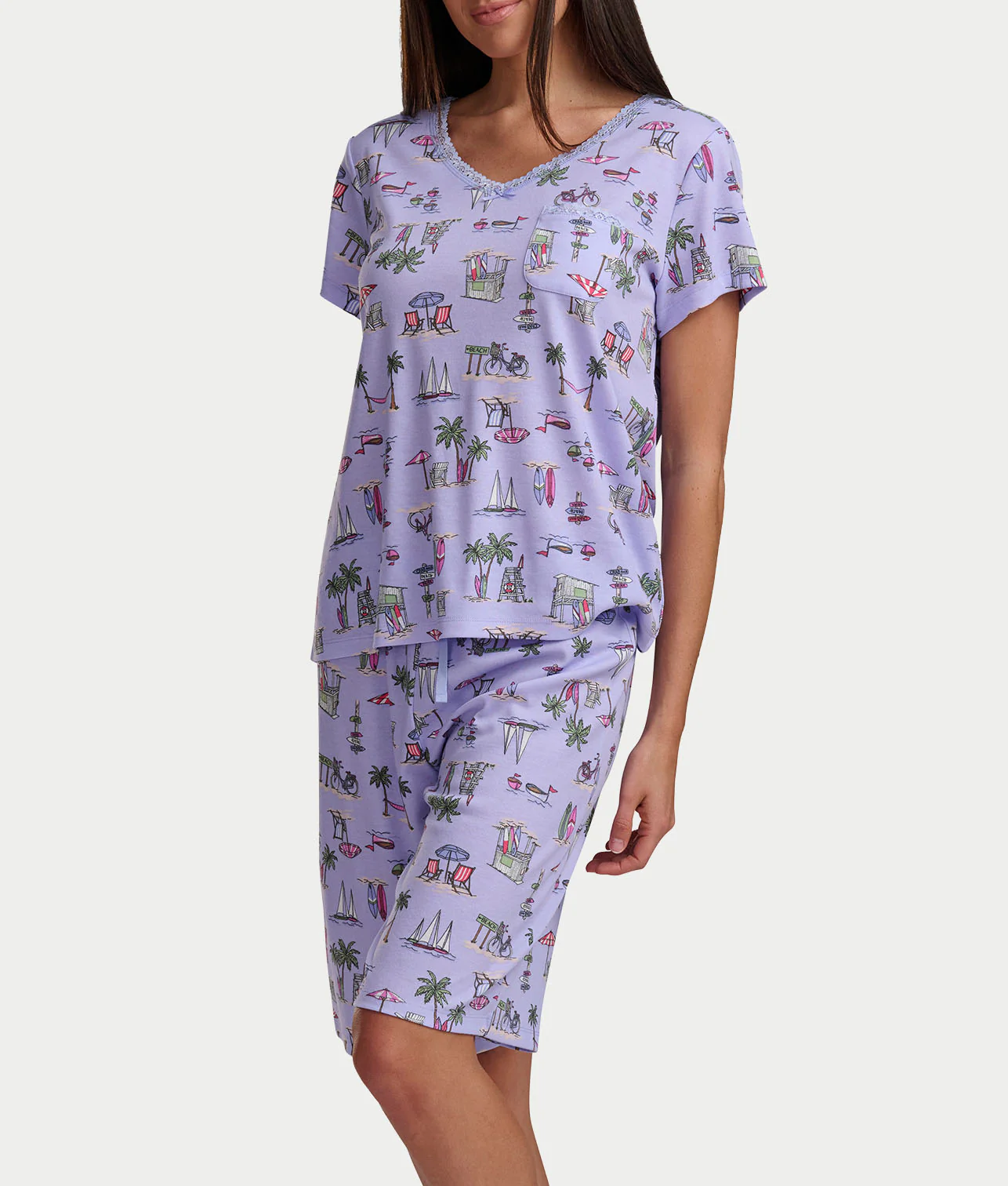 Bermuda Knit Short Set - Image 9