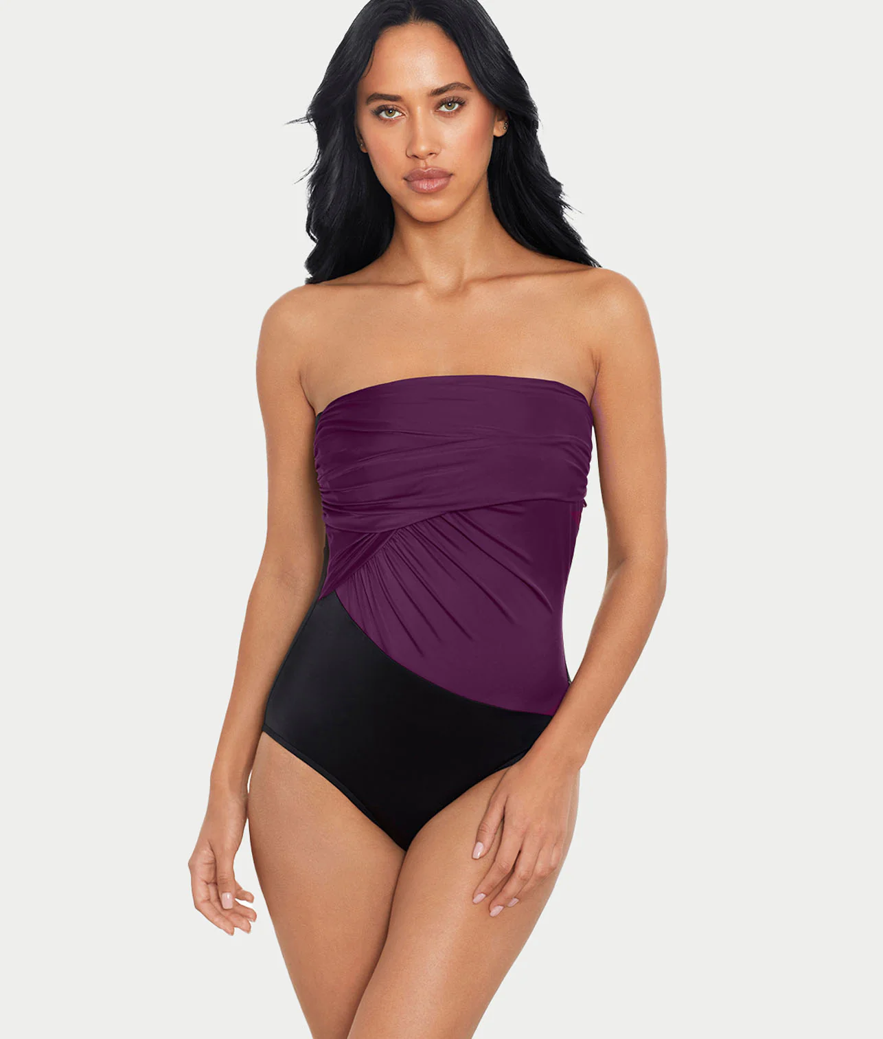 Colorblock Goddess Underwire One-Piece - Image 4