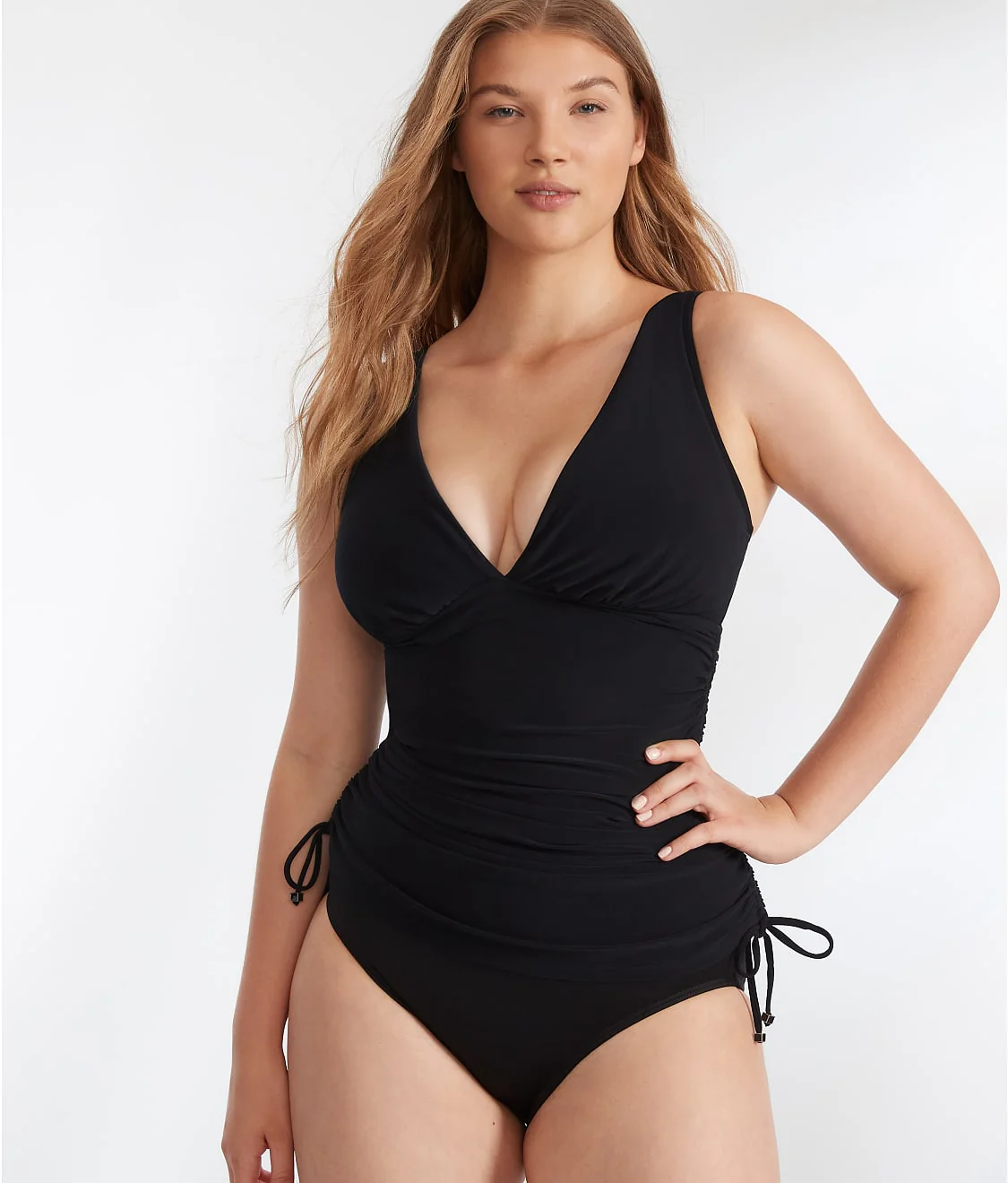 Dani Solids Plunge Tankini Top - Image 7